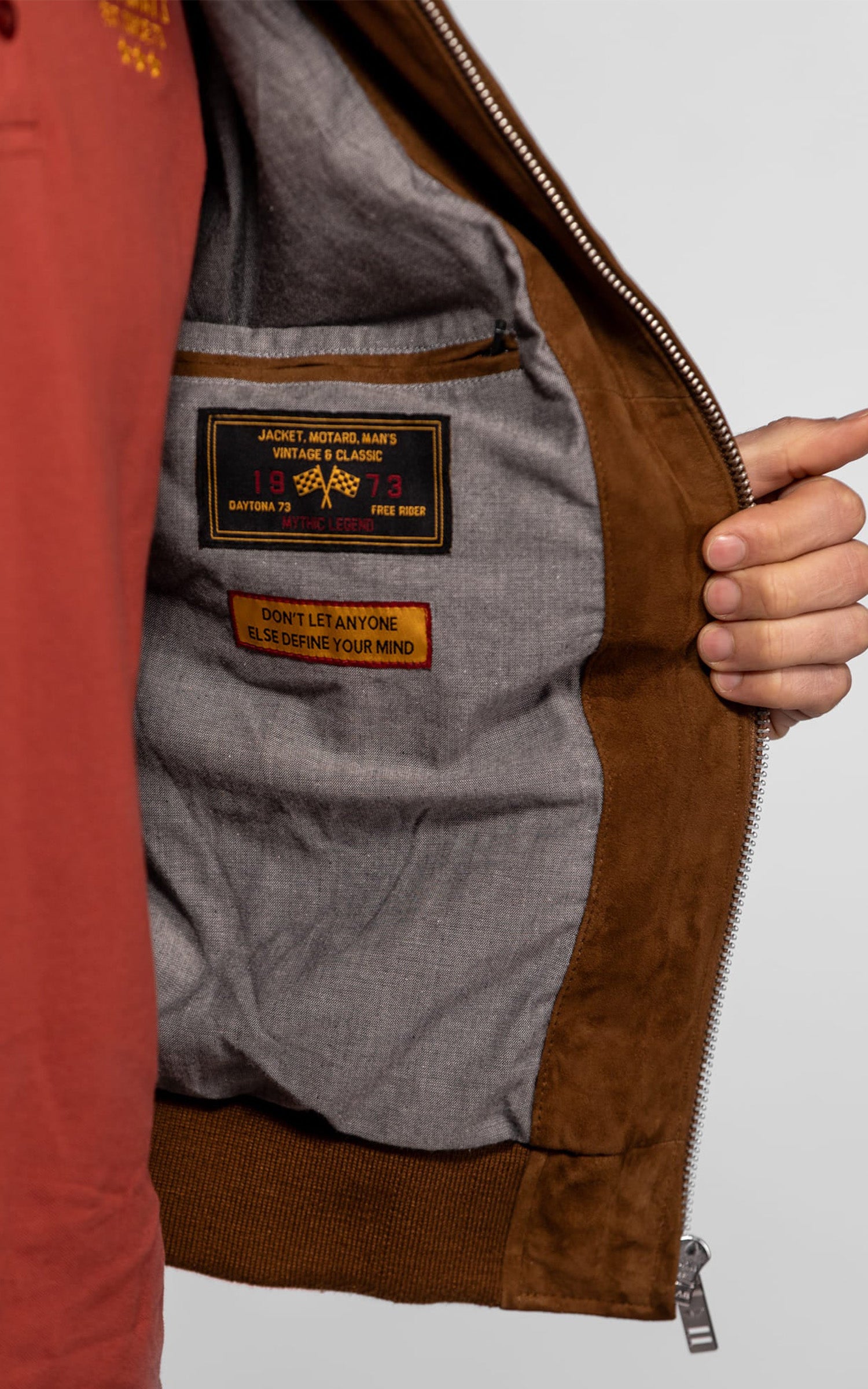 Teddy en daim Gila marron