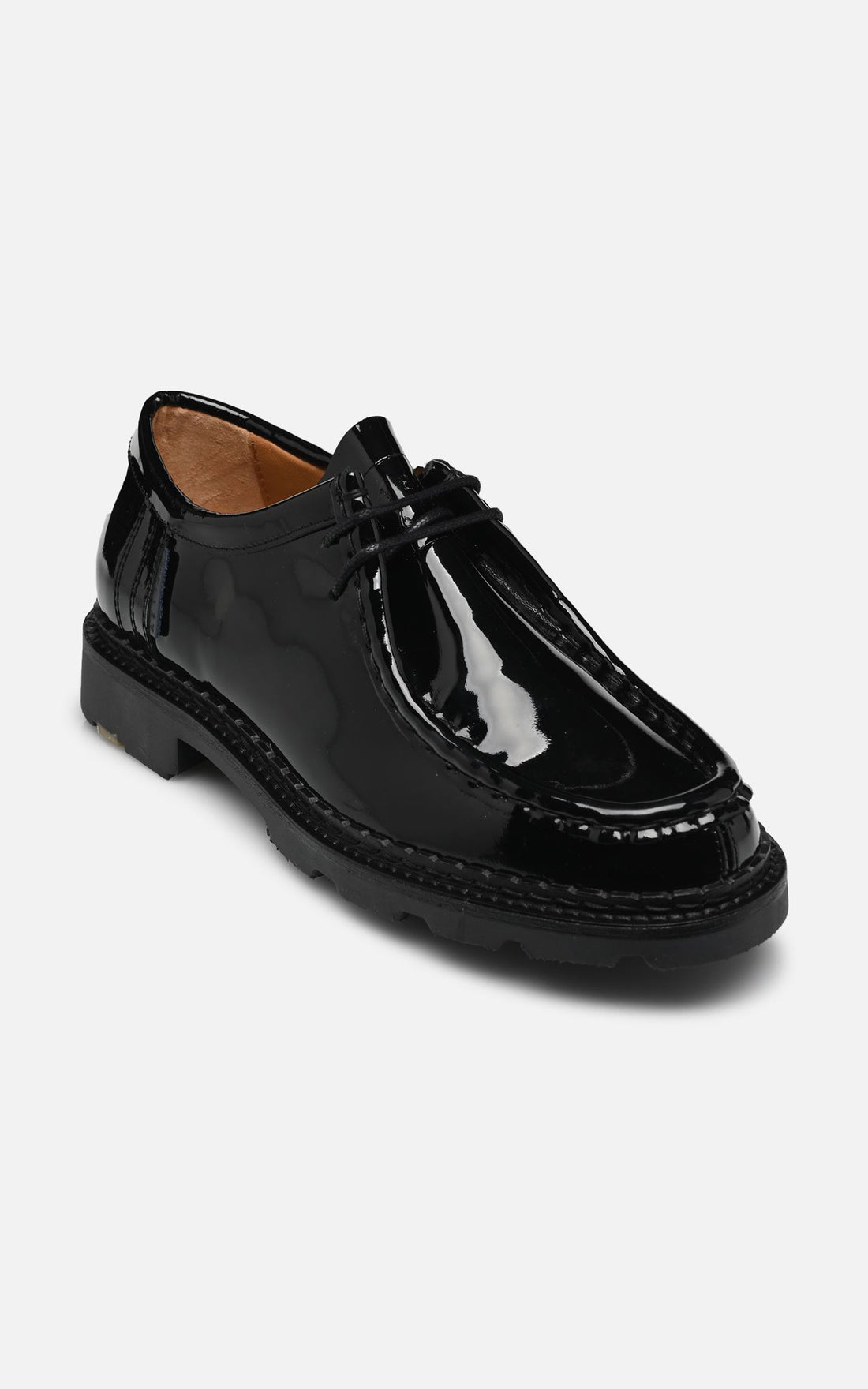 Derbies cuir verni Macha noir