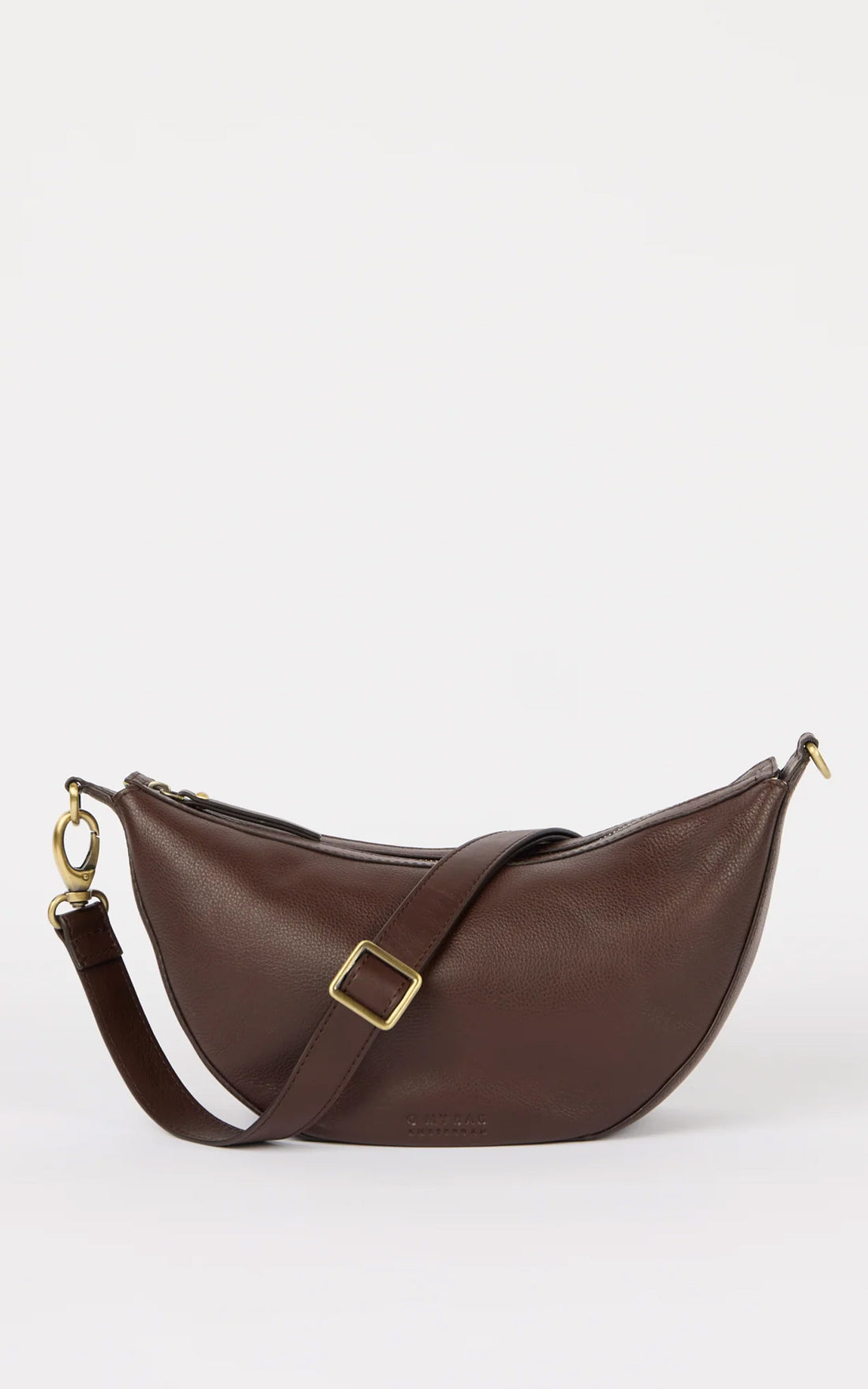 Sac à main cuir Leo Twisted marron