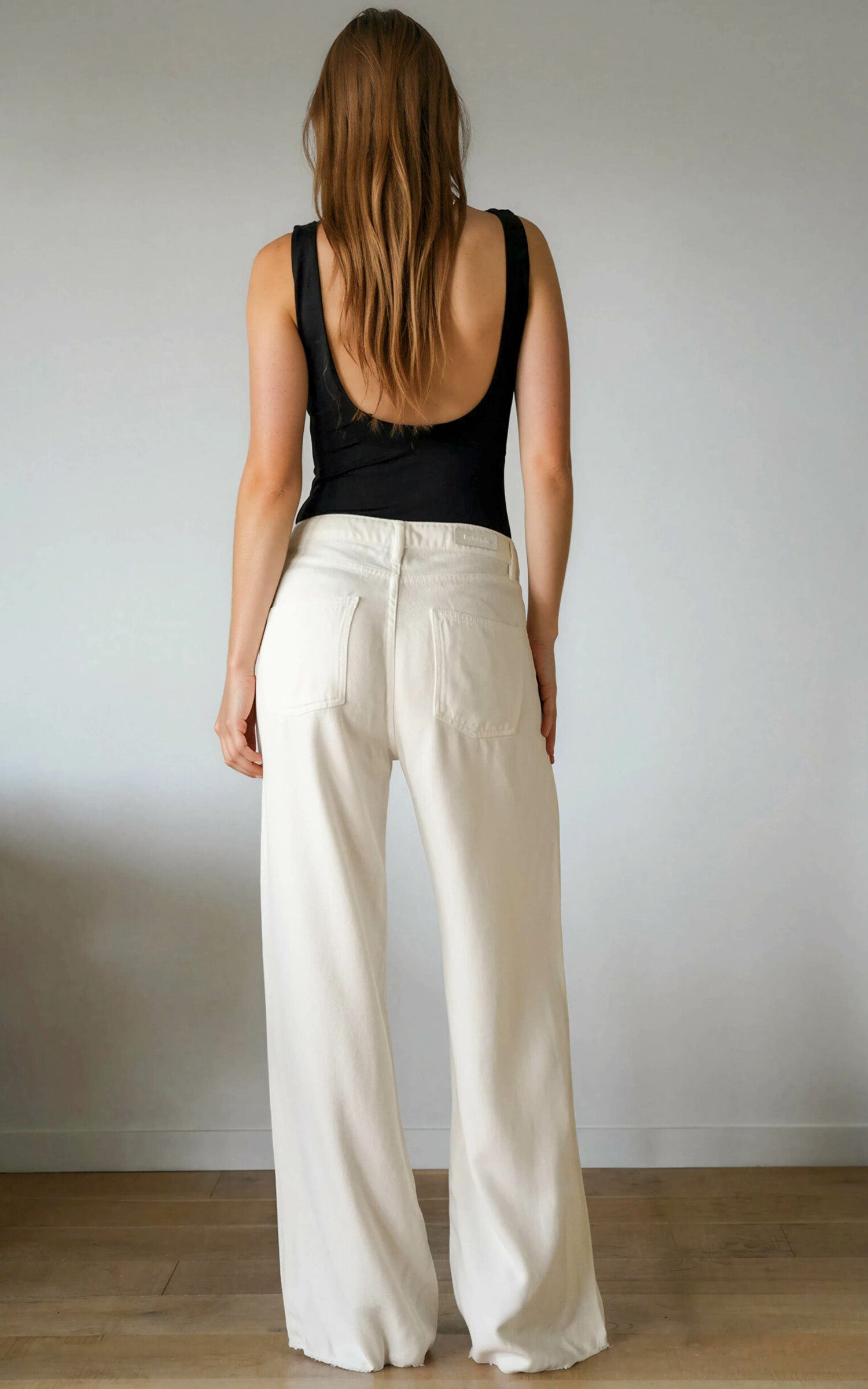 Jean wide leg Jude écru 4