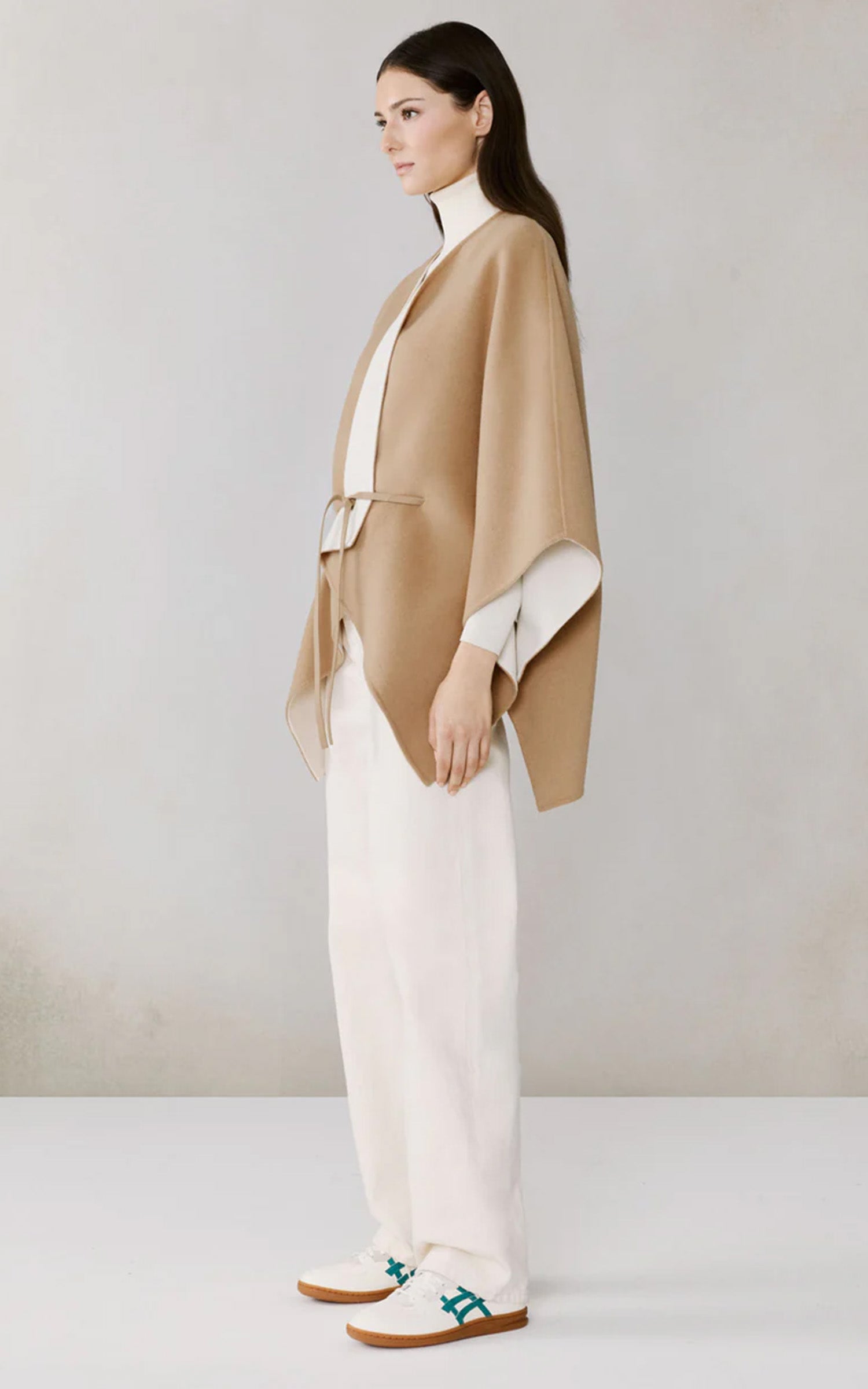 Cape laine double face Geneva beige 3