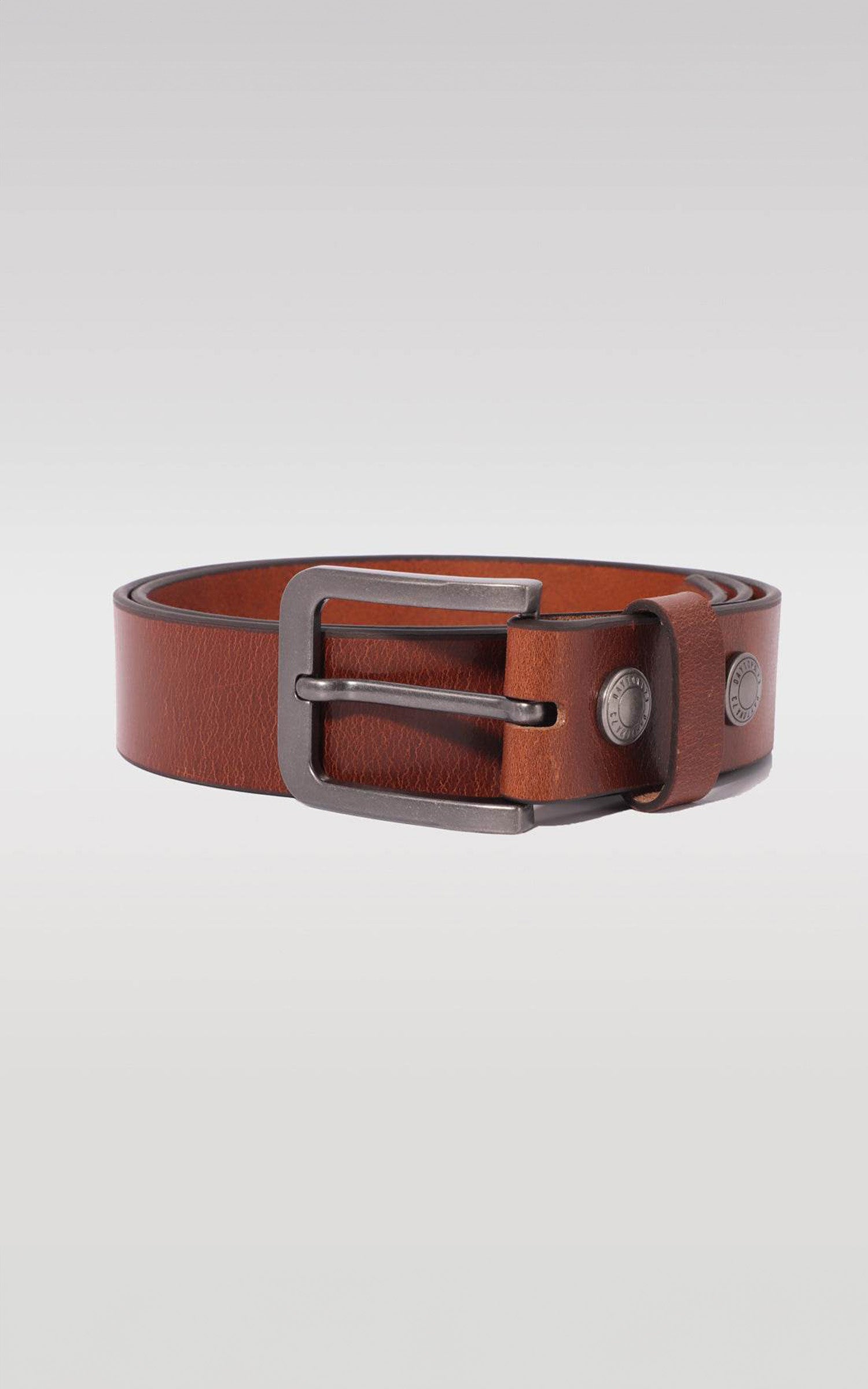 Ceinture D14 cuir cognac