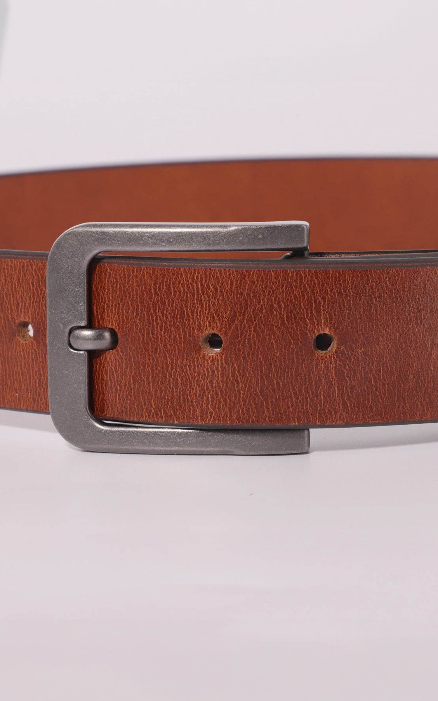 Ceinture D14 cuir cognac