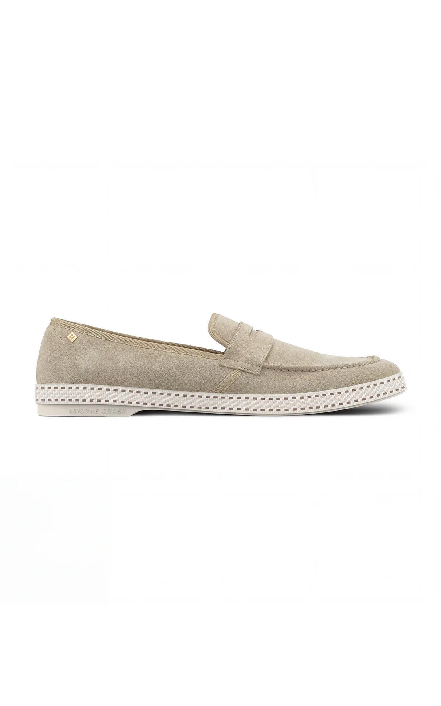 Mocassins suede beige 1