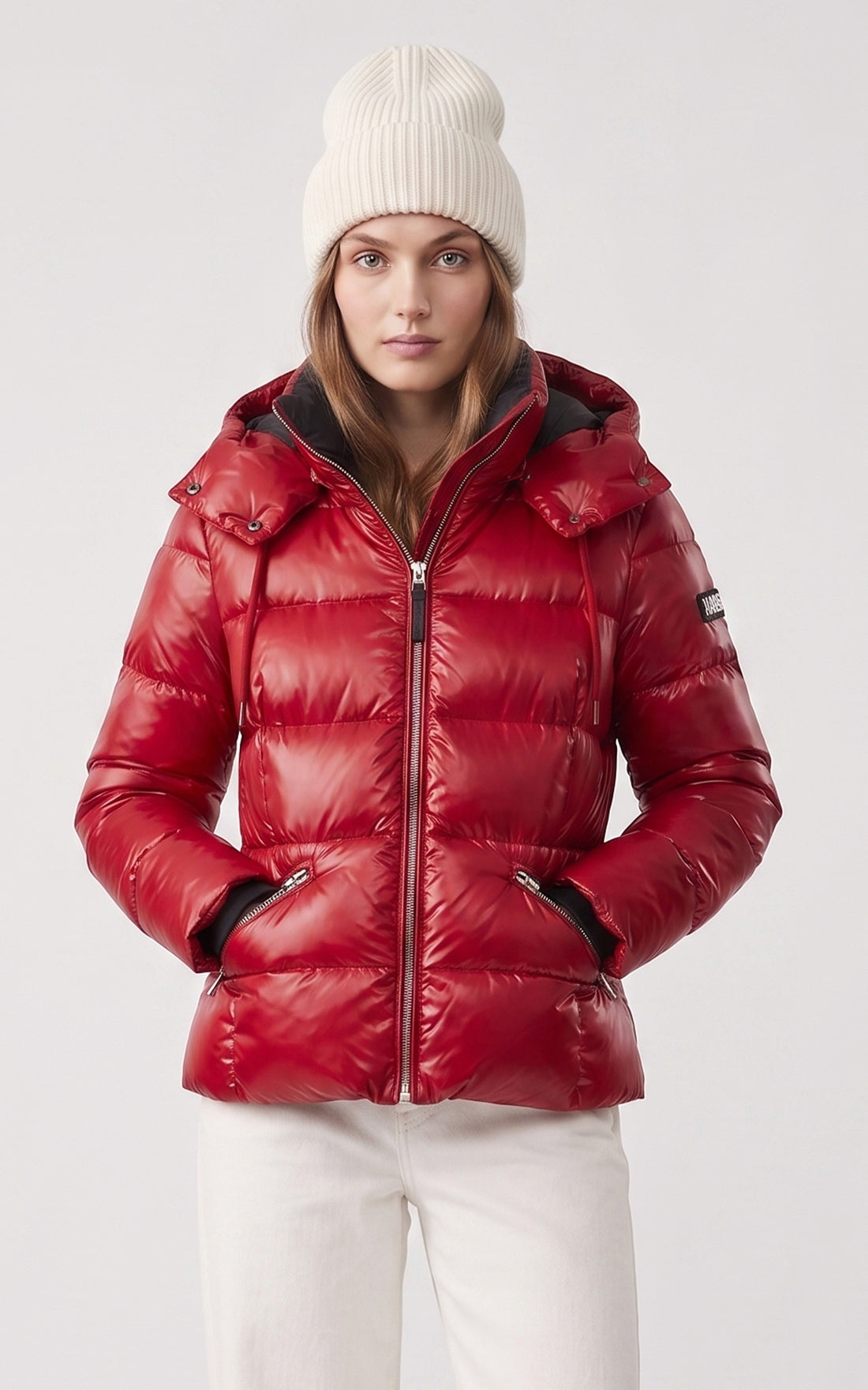 Doudoune Madalyn Glo rouge