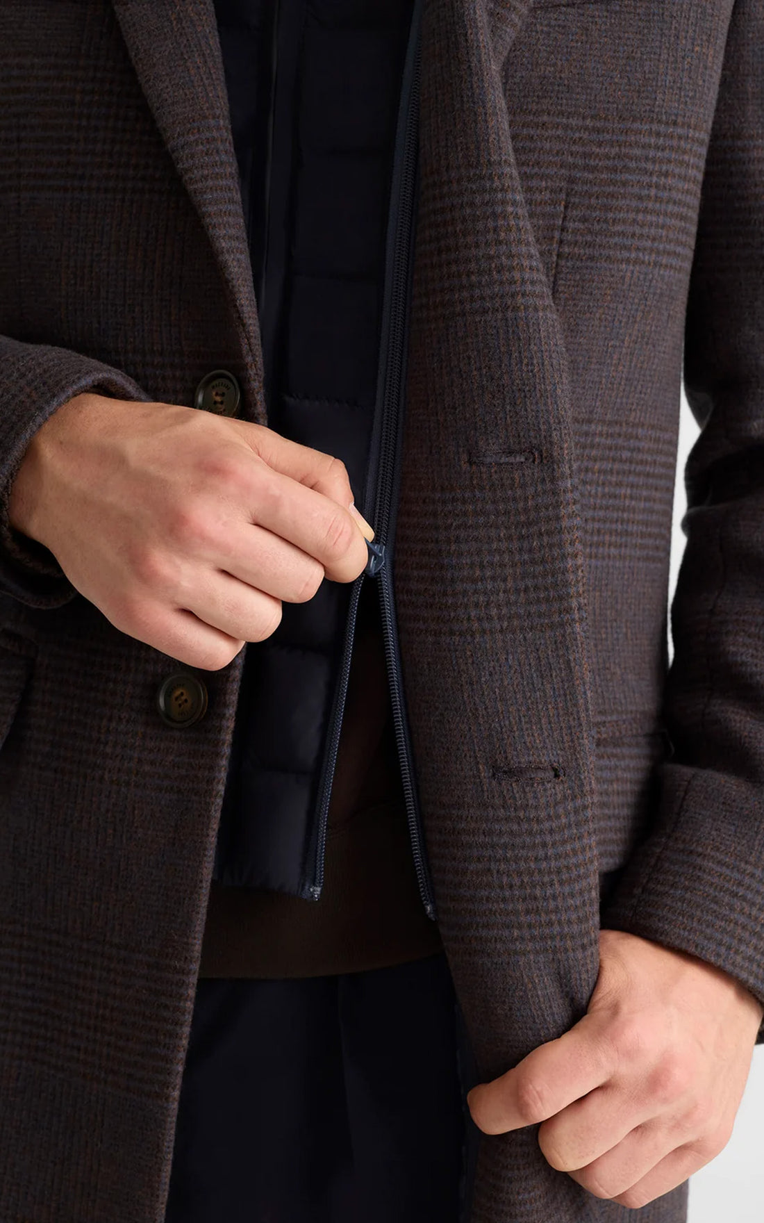 Manteau 3-en-1 Skai-PL marron