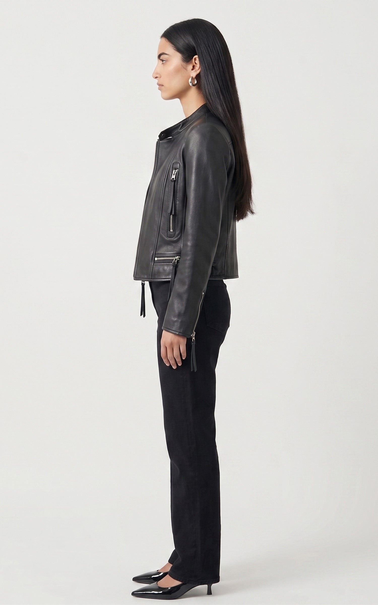 Perfecto cuir Vea noir