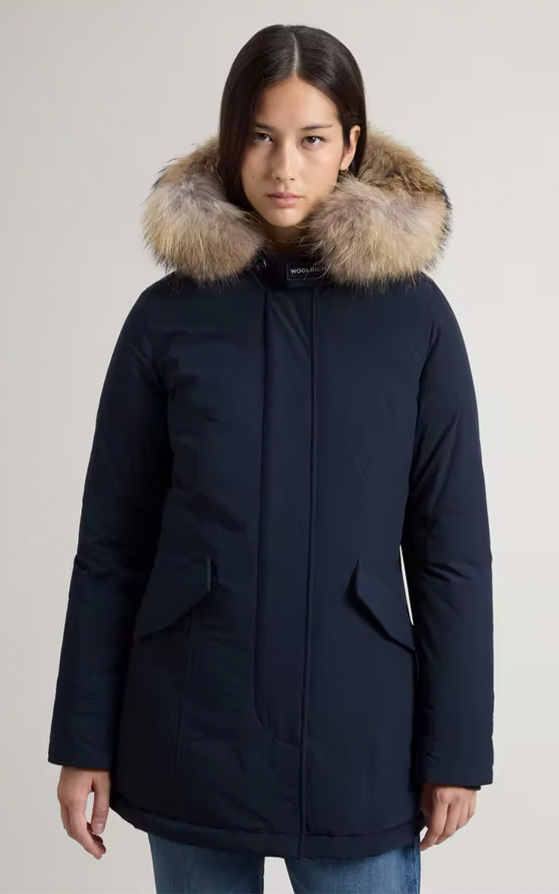 Parka Luxury Artic bleu