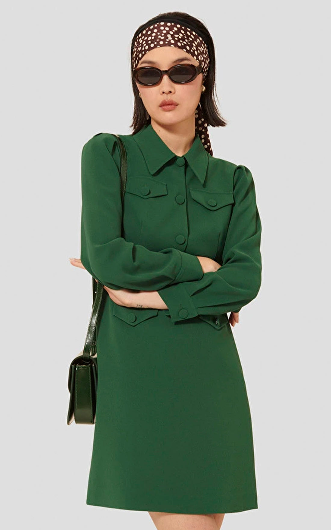 Roya Green Dress