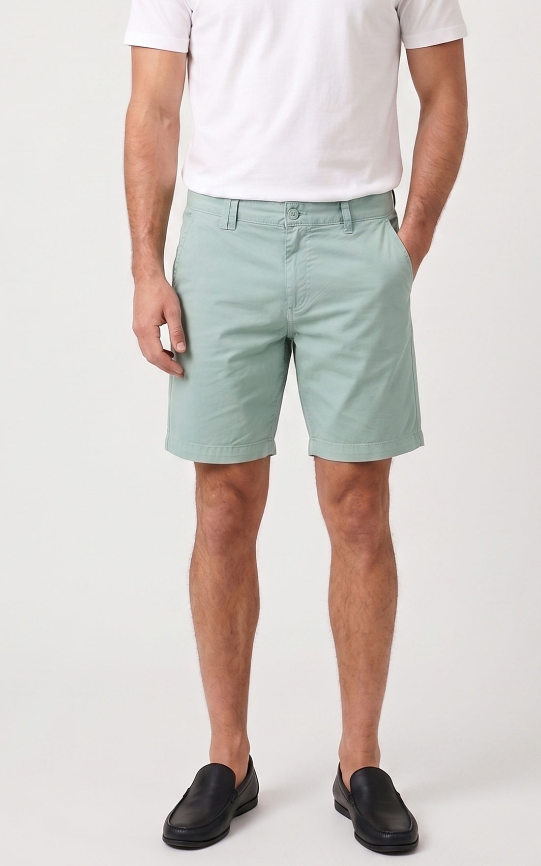 Short chino Juneauter bleu