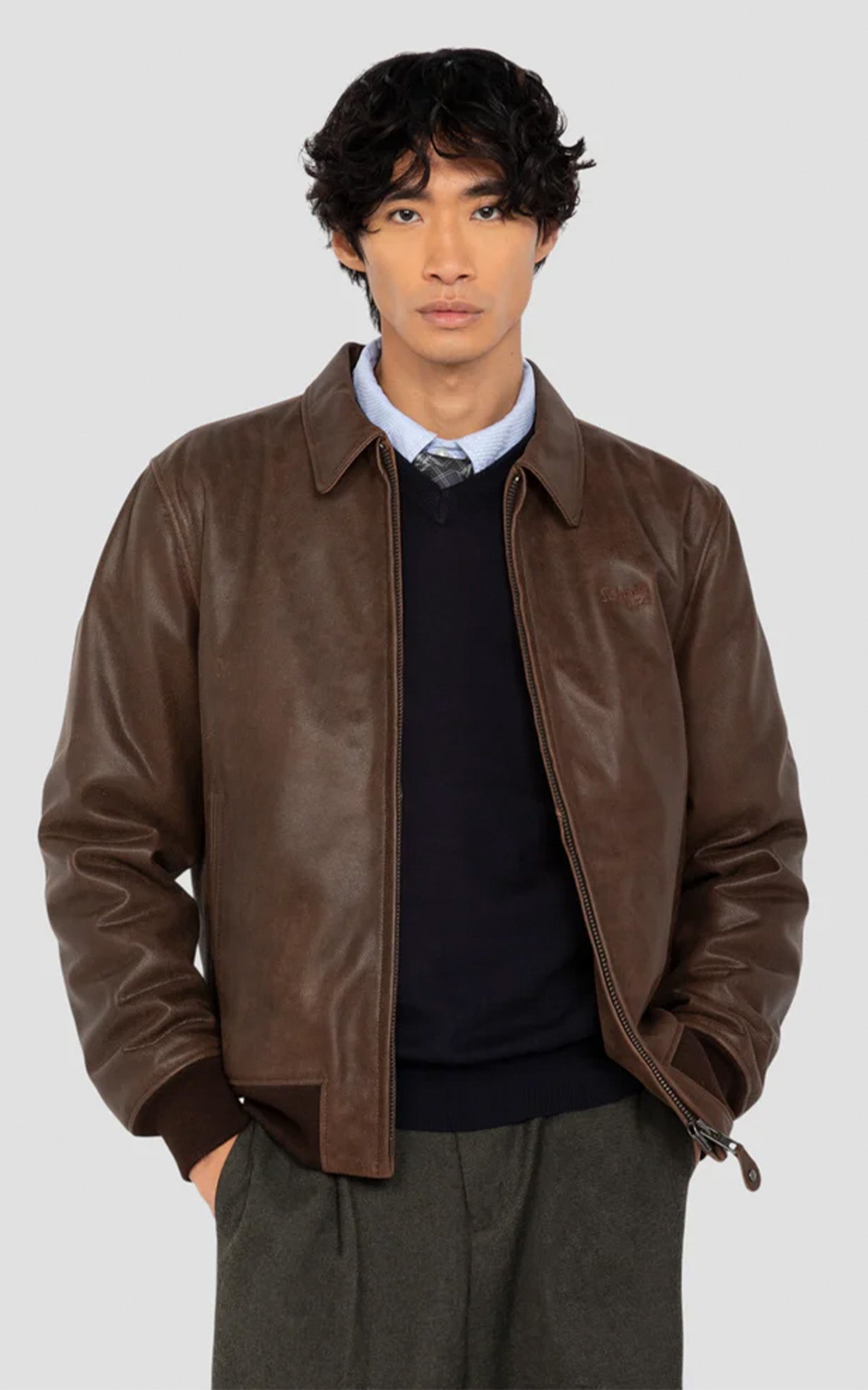 Blouson LC5100Vint marron