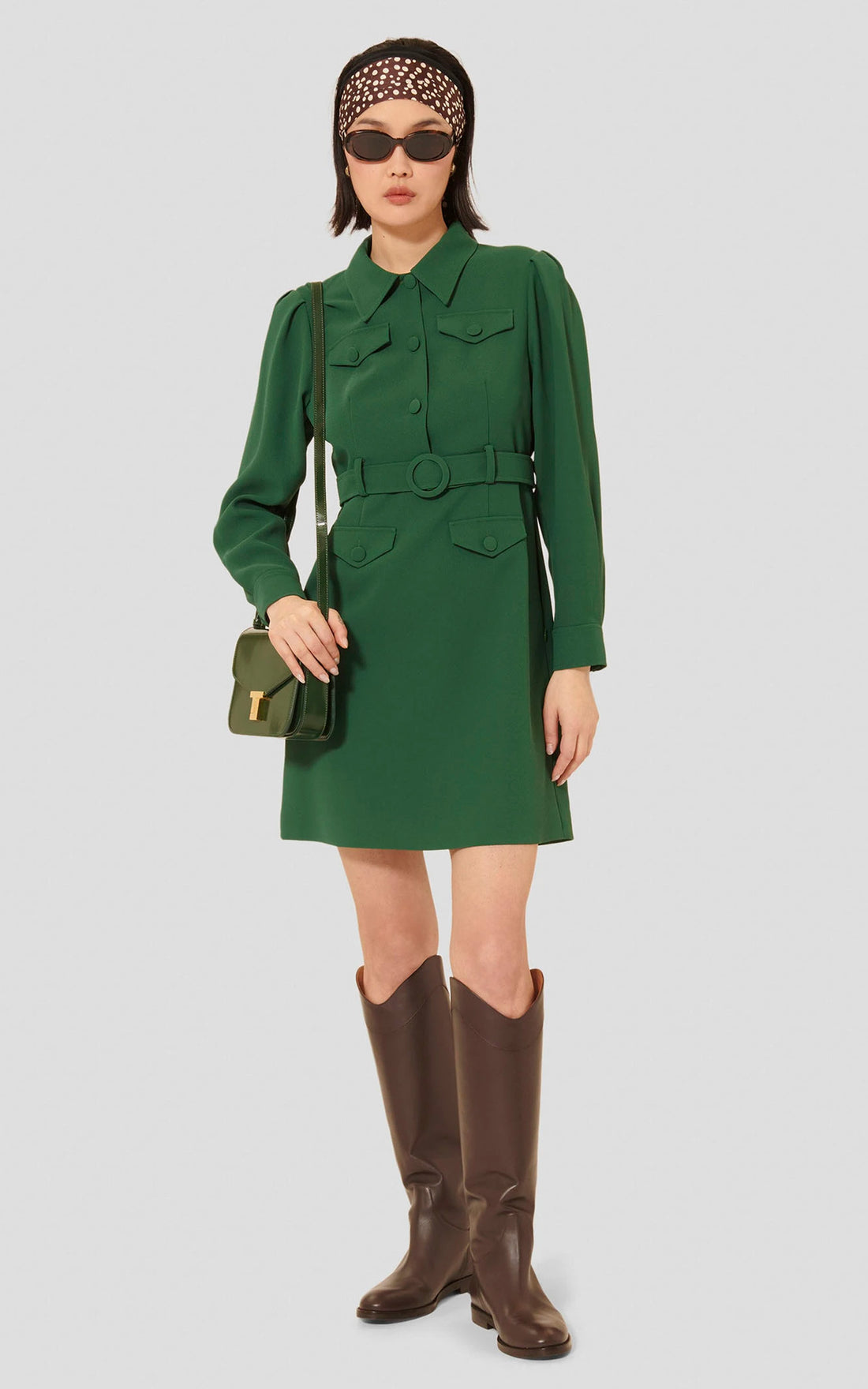Roya Green Dress