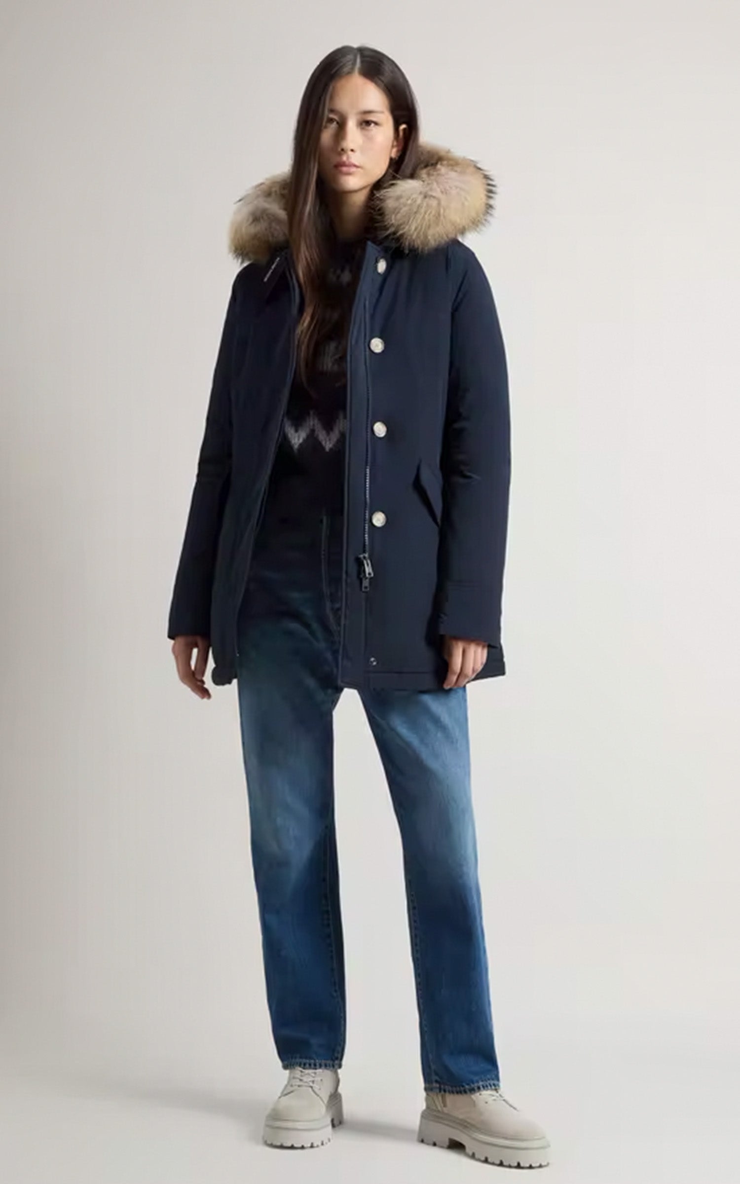 Parka Luxury Artic azul