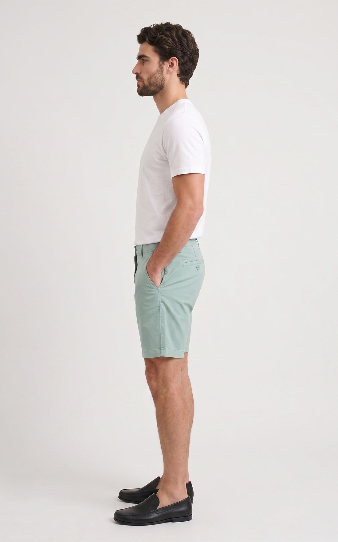 Short chino Juneauter bleu