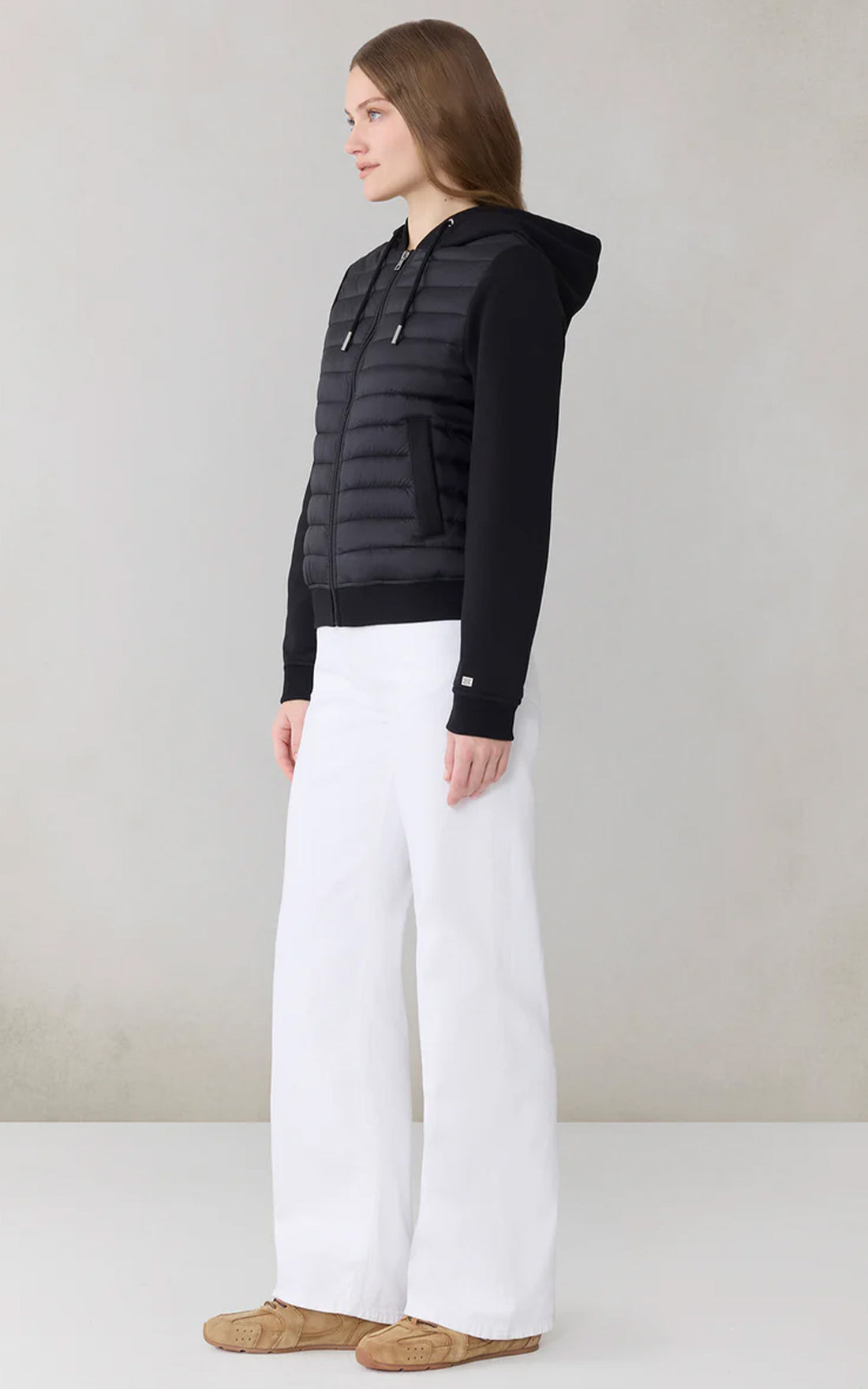 Veste matelassée noir