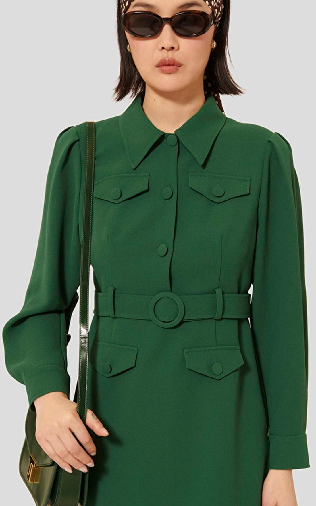 Roya Green Dress