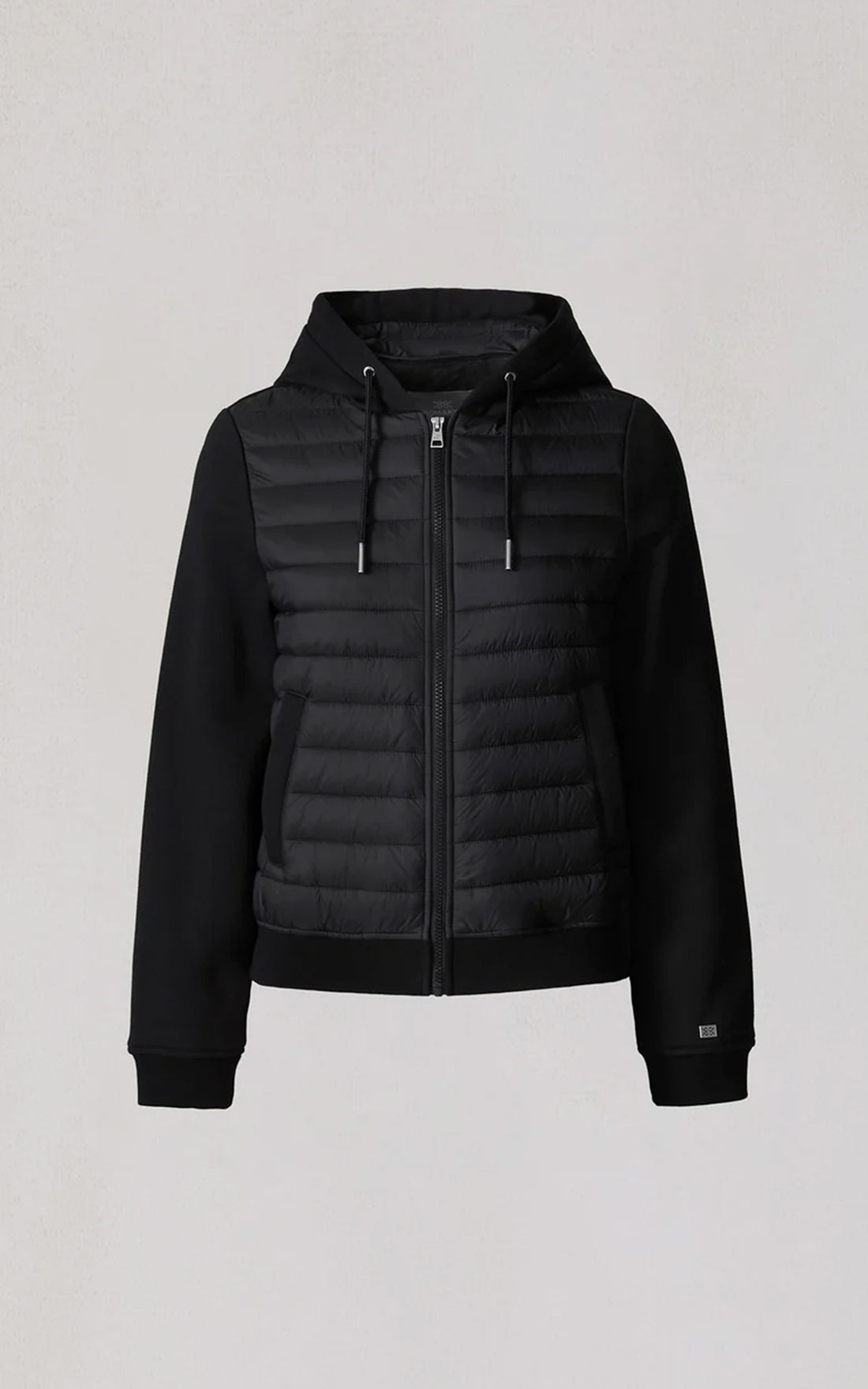 Veste matelassée noir