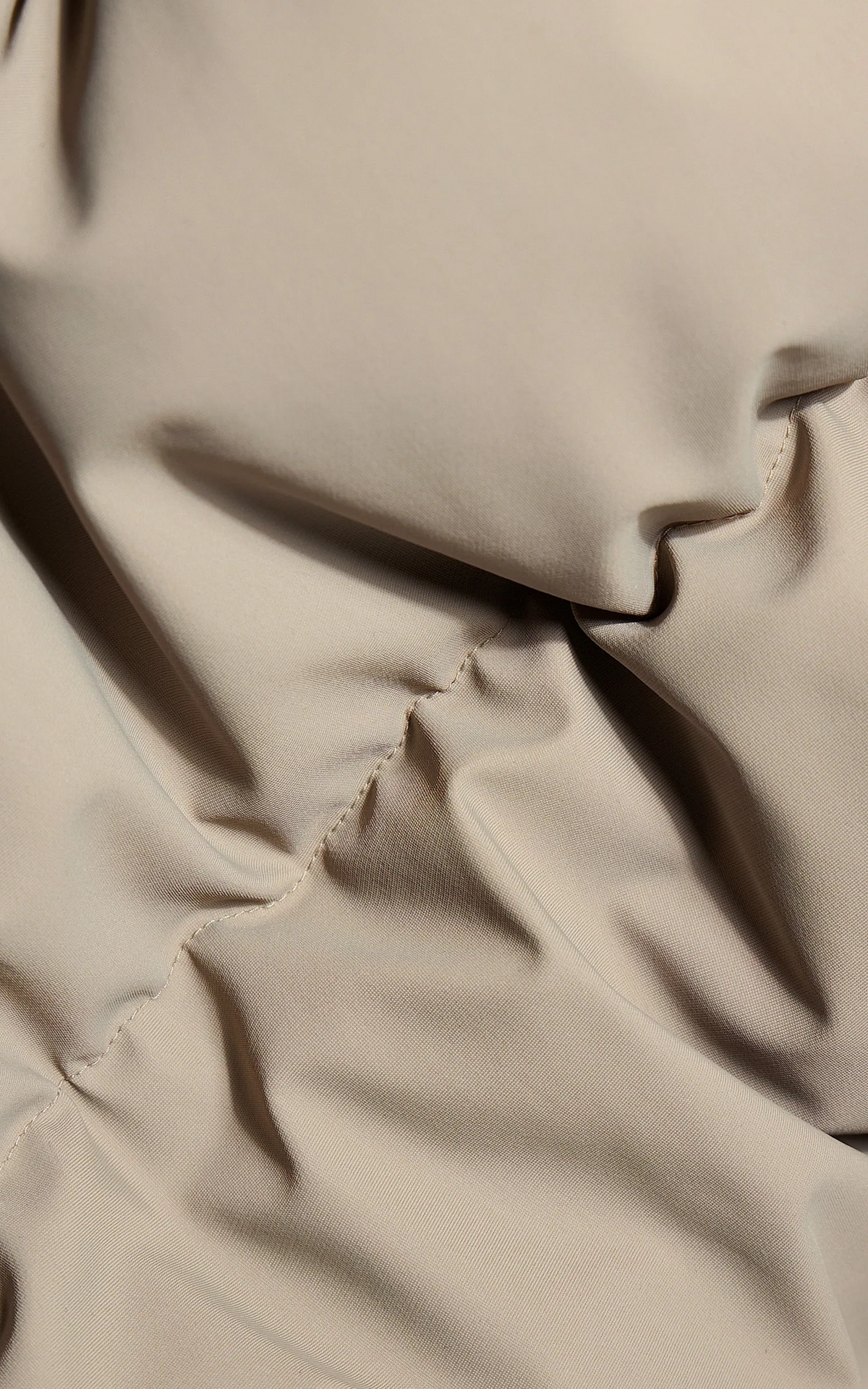 Doudoune à capuche en duvet Soho 3Q beige 6