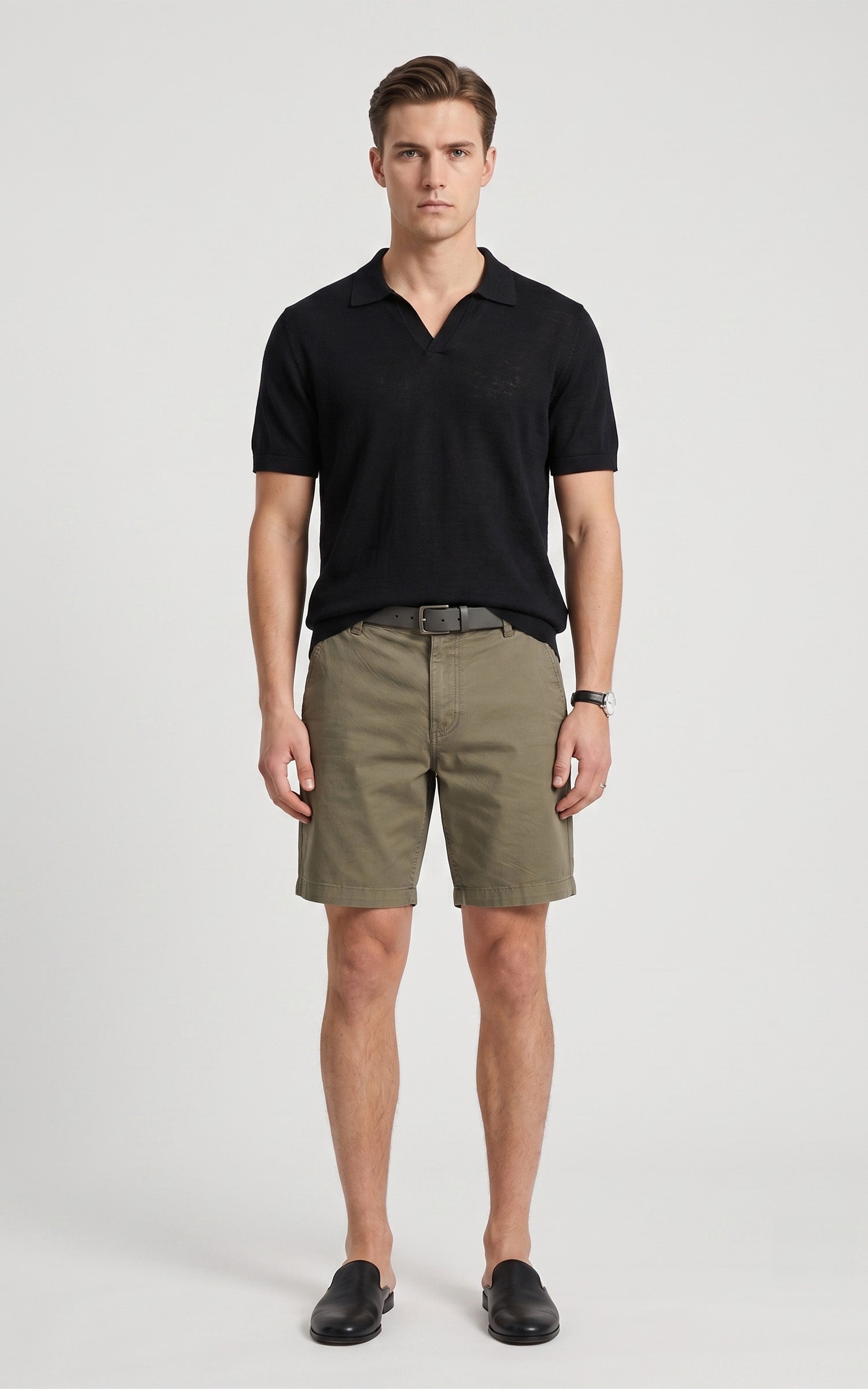 Short chino Juneauter kaki