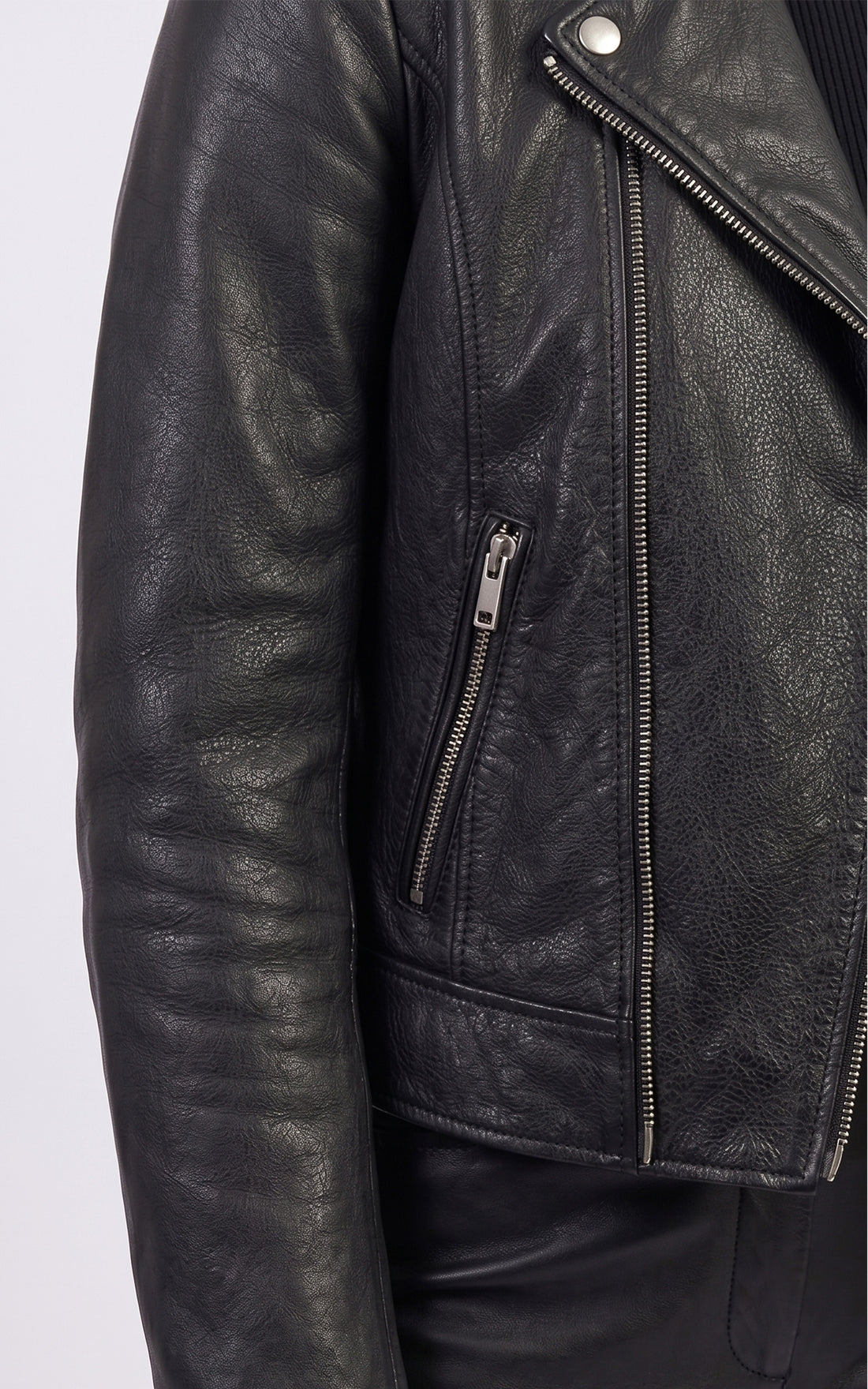 Perfecto cuir Sana curve noir