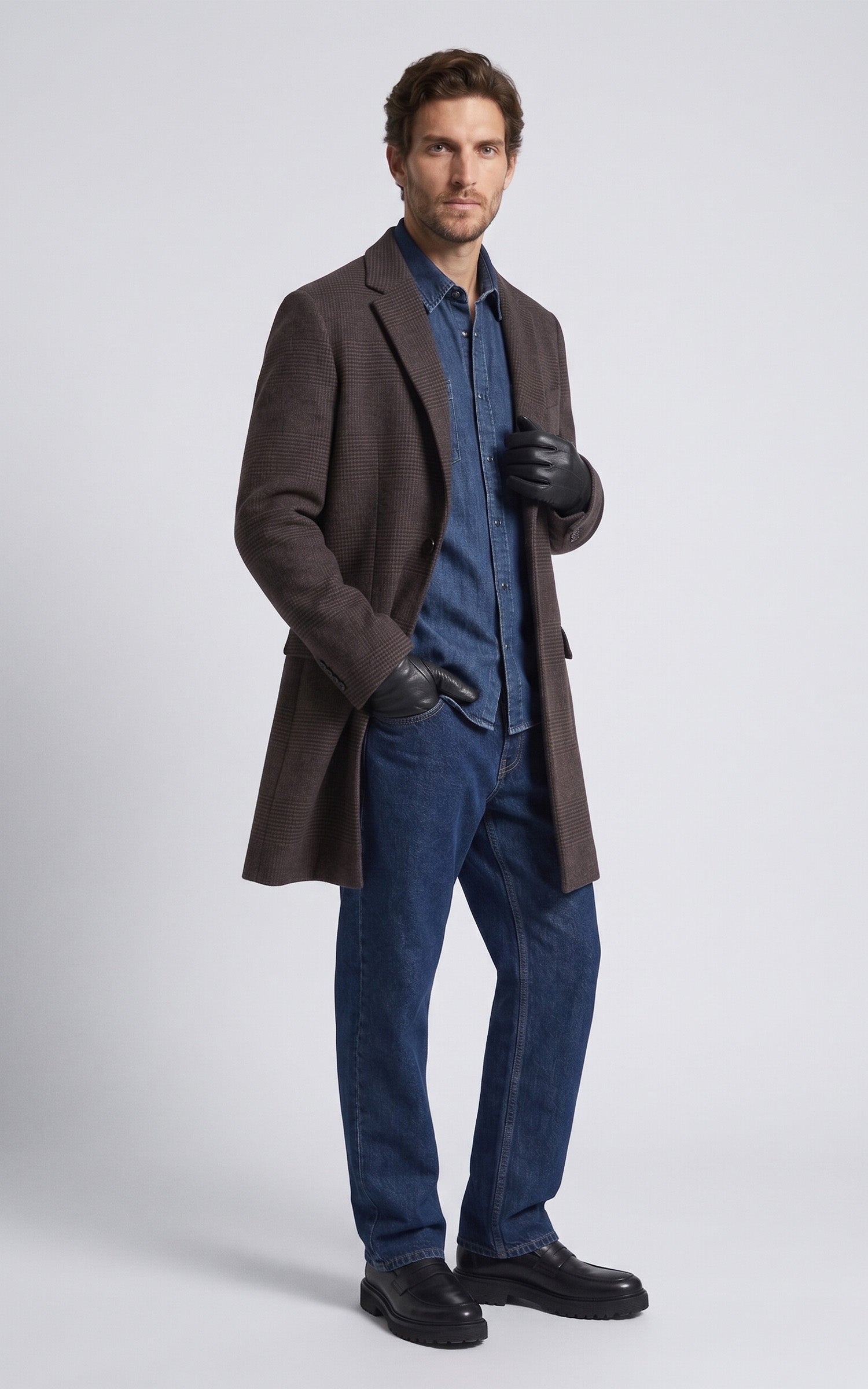Manteau 3-en-1 Skai-PL marron