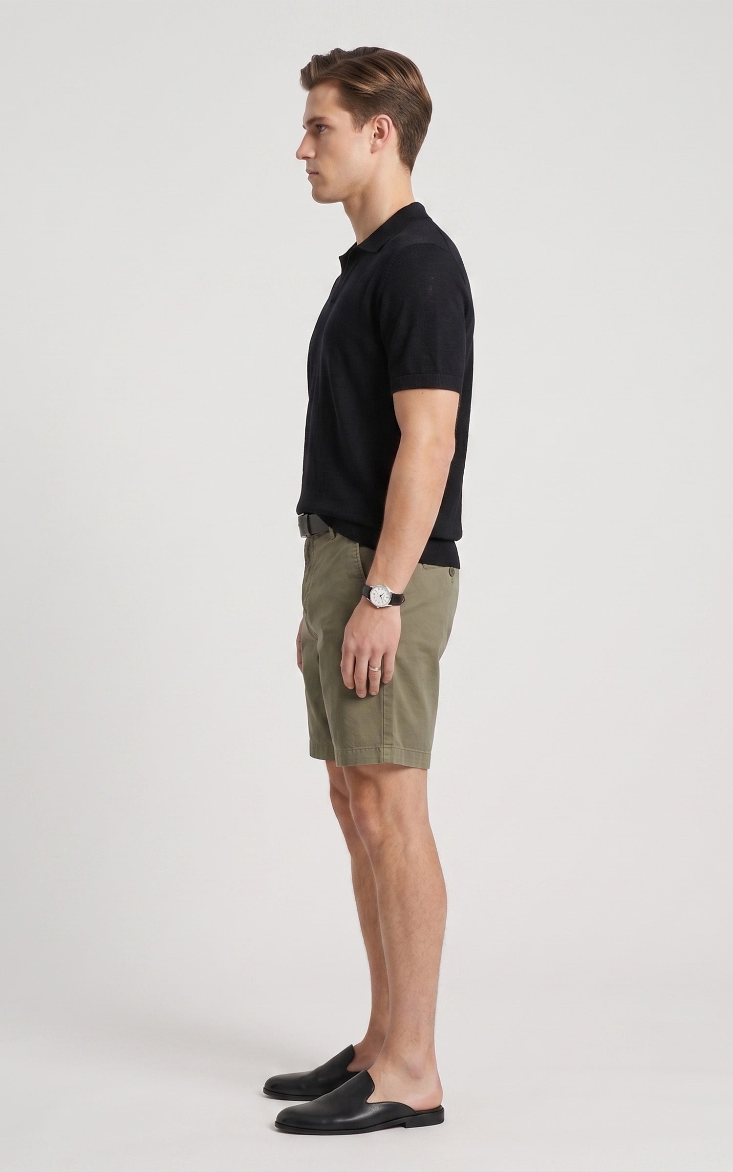 Short chino Juneauter kaki