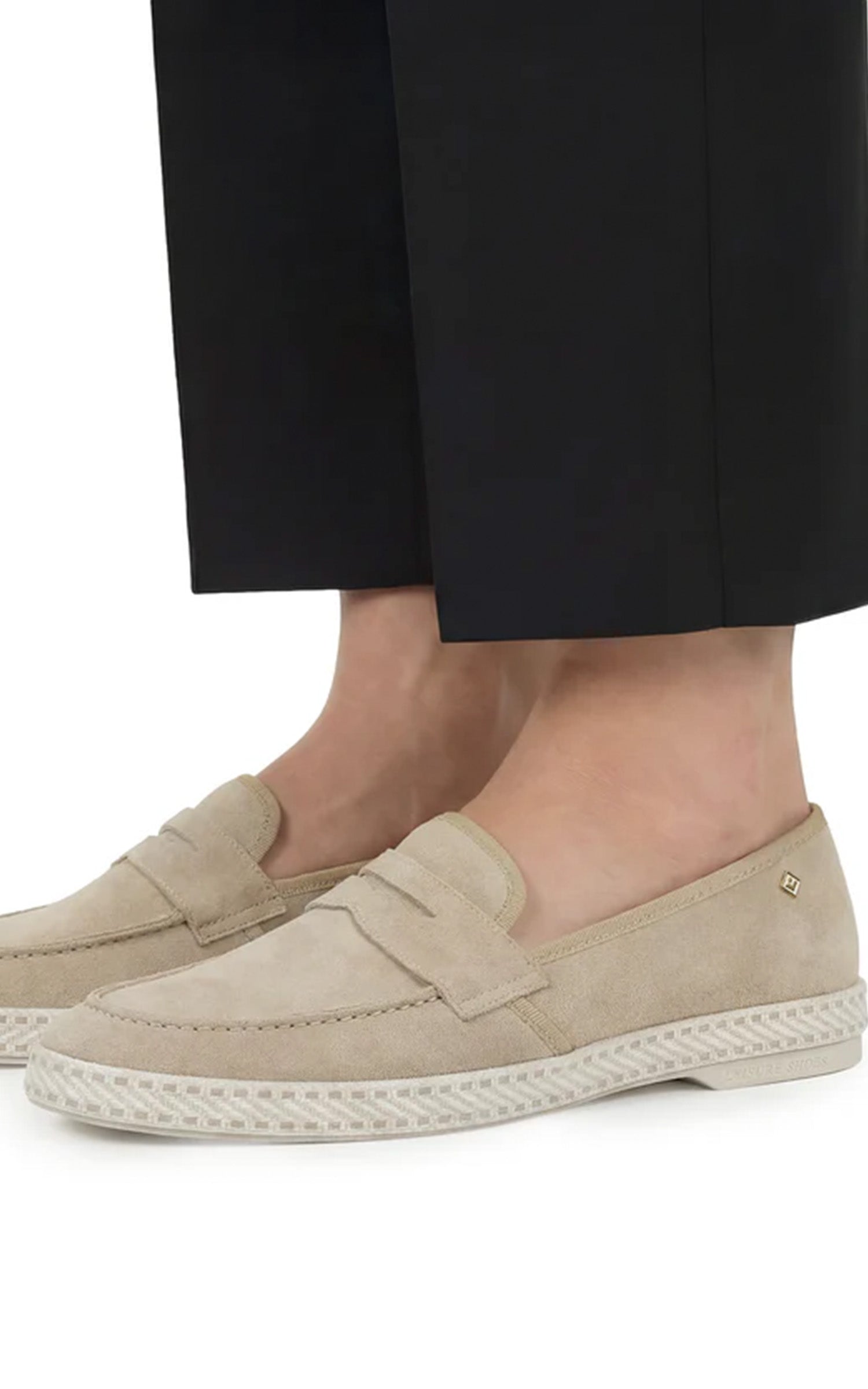 Mocassins suede beige 4