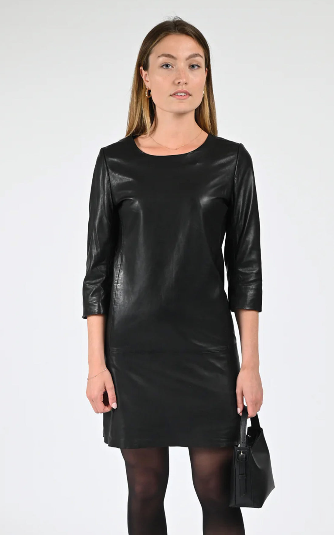 Robe cuir d&