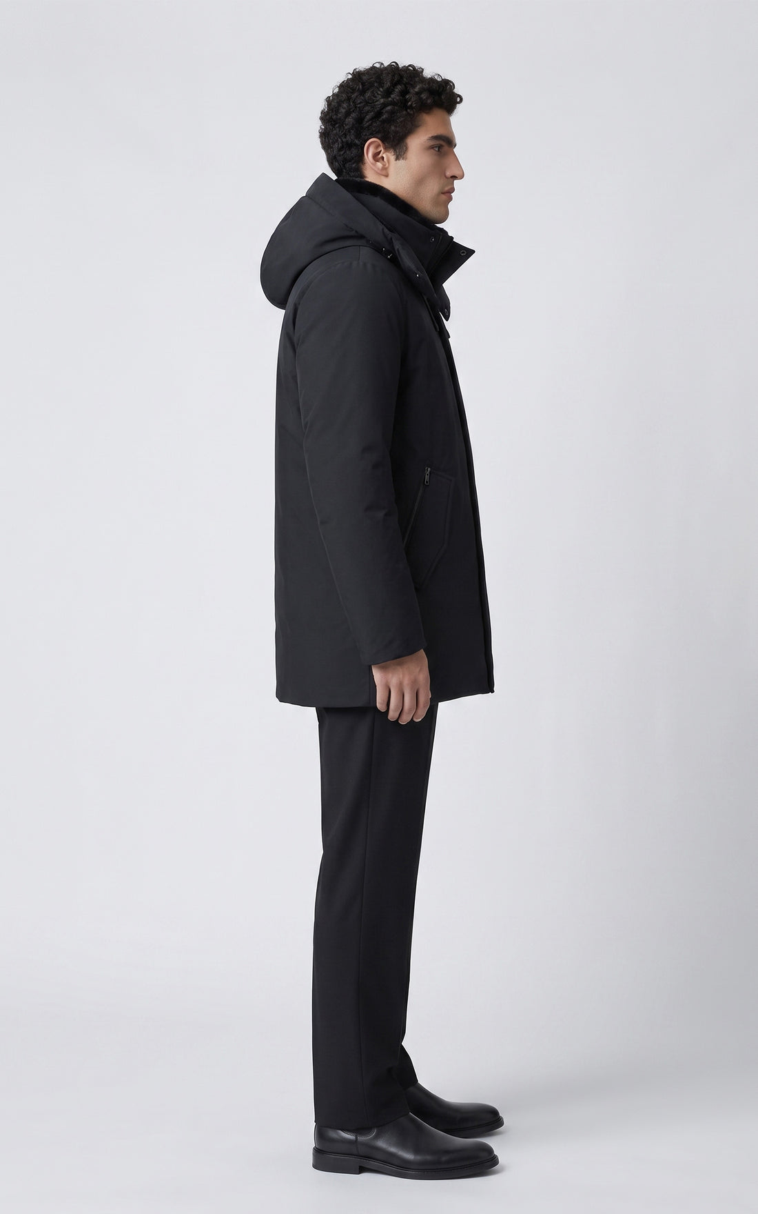 Sullivan 2-in-1 Mid-Length Parka - Black