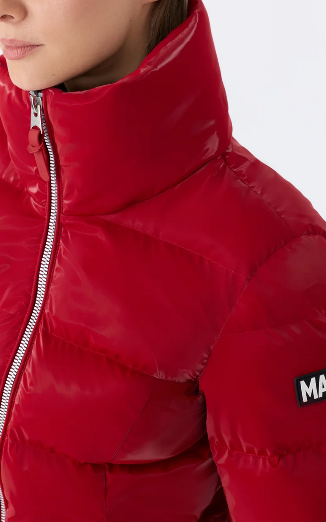 Doudoune Madalyn Glo rouge