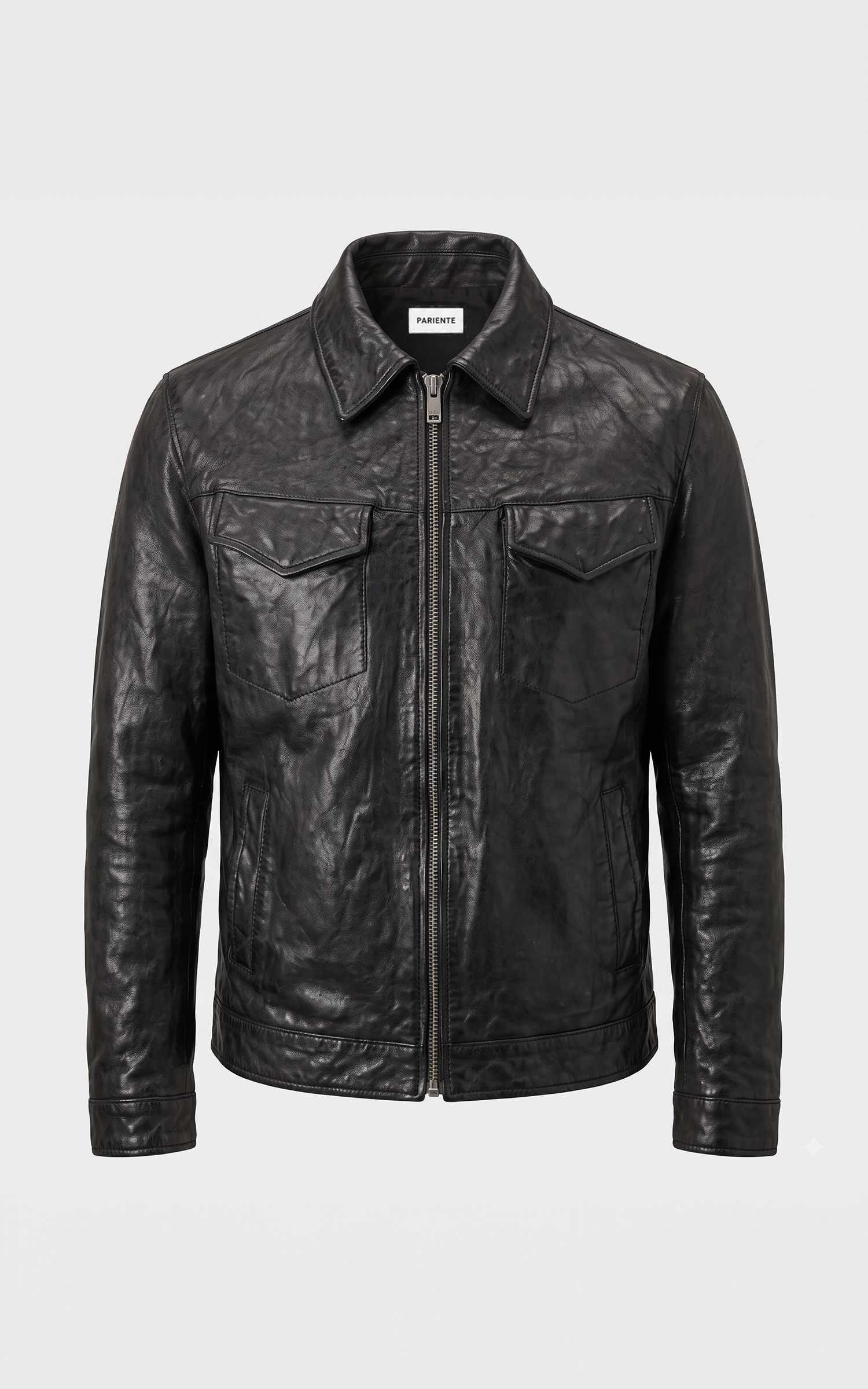Blouson cuir worker 87131 noir