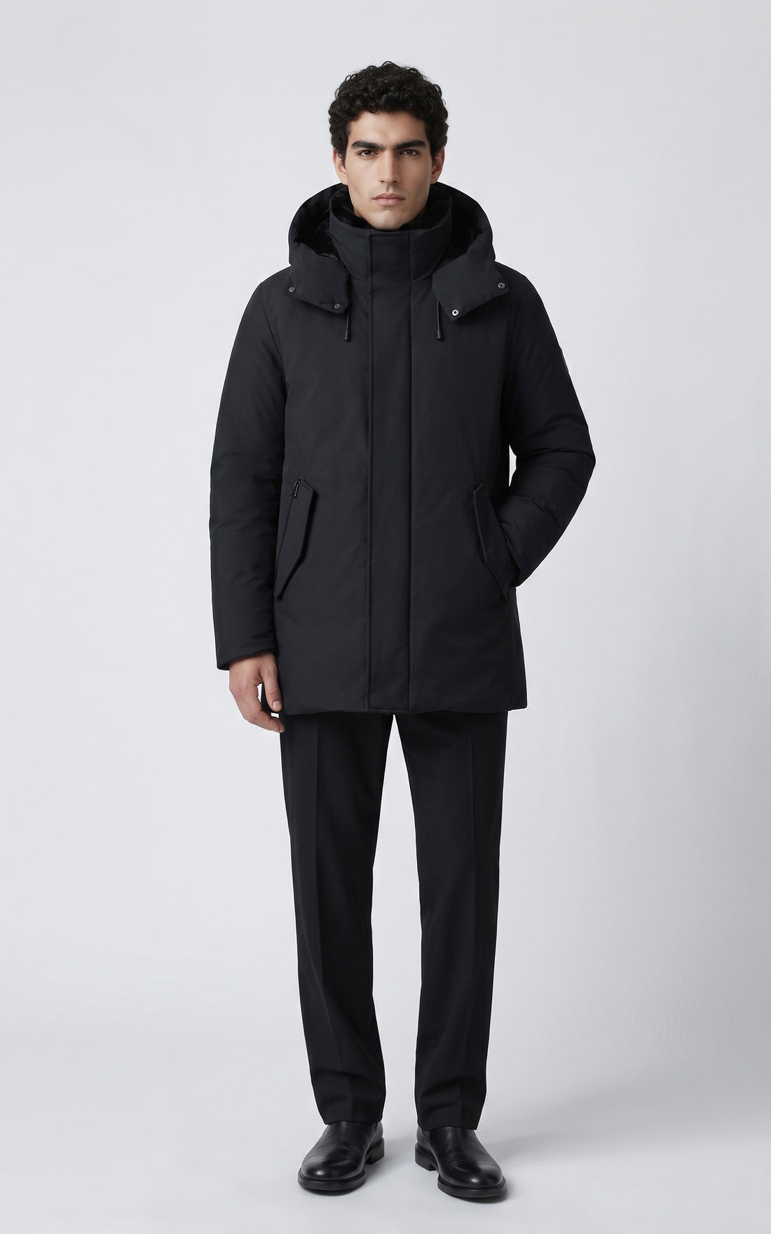 Sullivan 2-in-1 Mid-Length Parka - Black