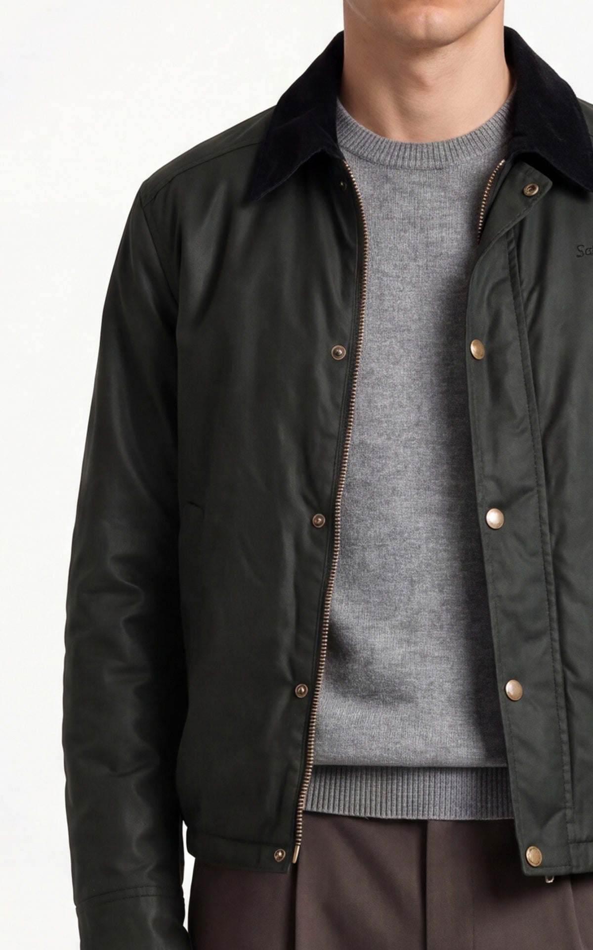 Veste cirée Bents noir 5