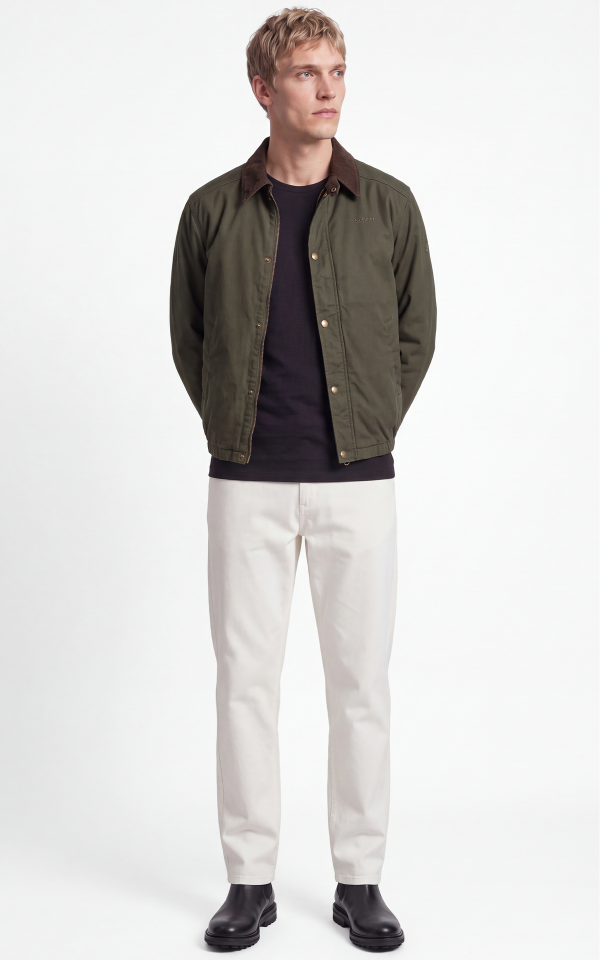 Veste cirée Bents kaki