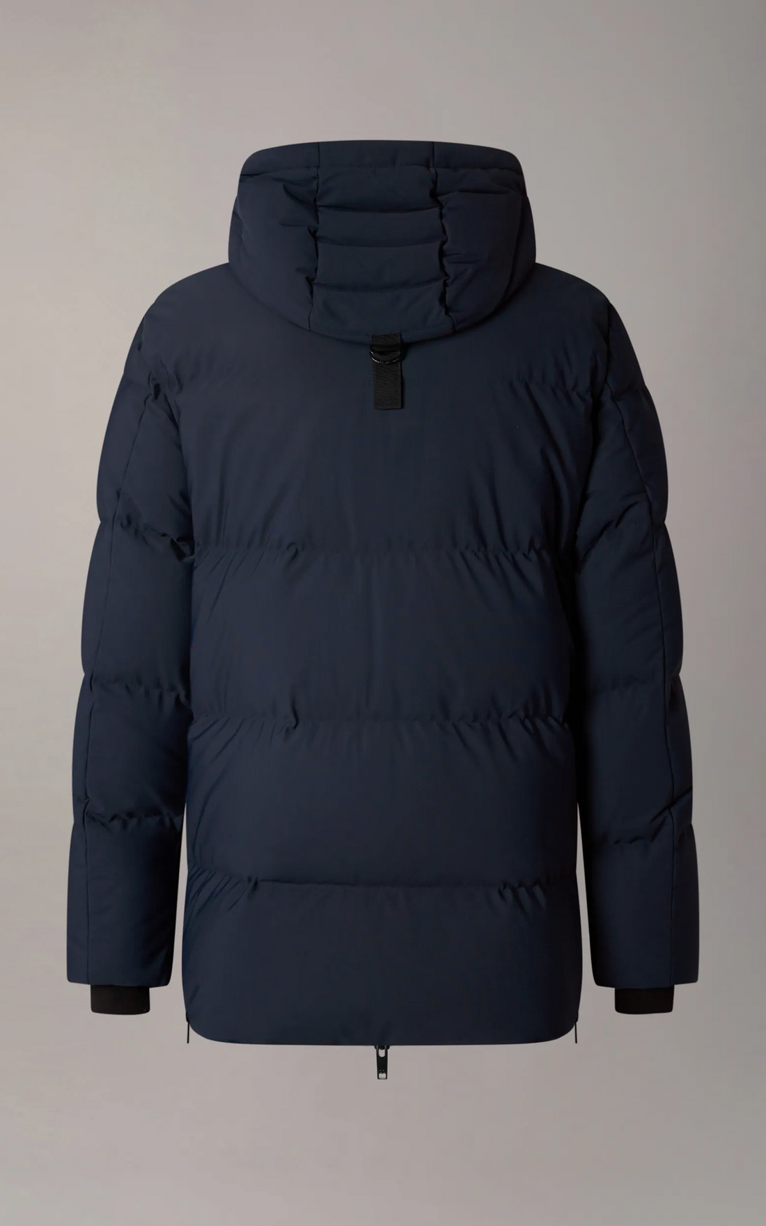Doudoune à capuche en duvet Soho 3Q bleu marine