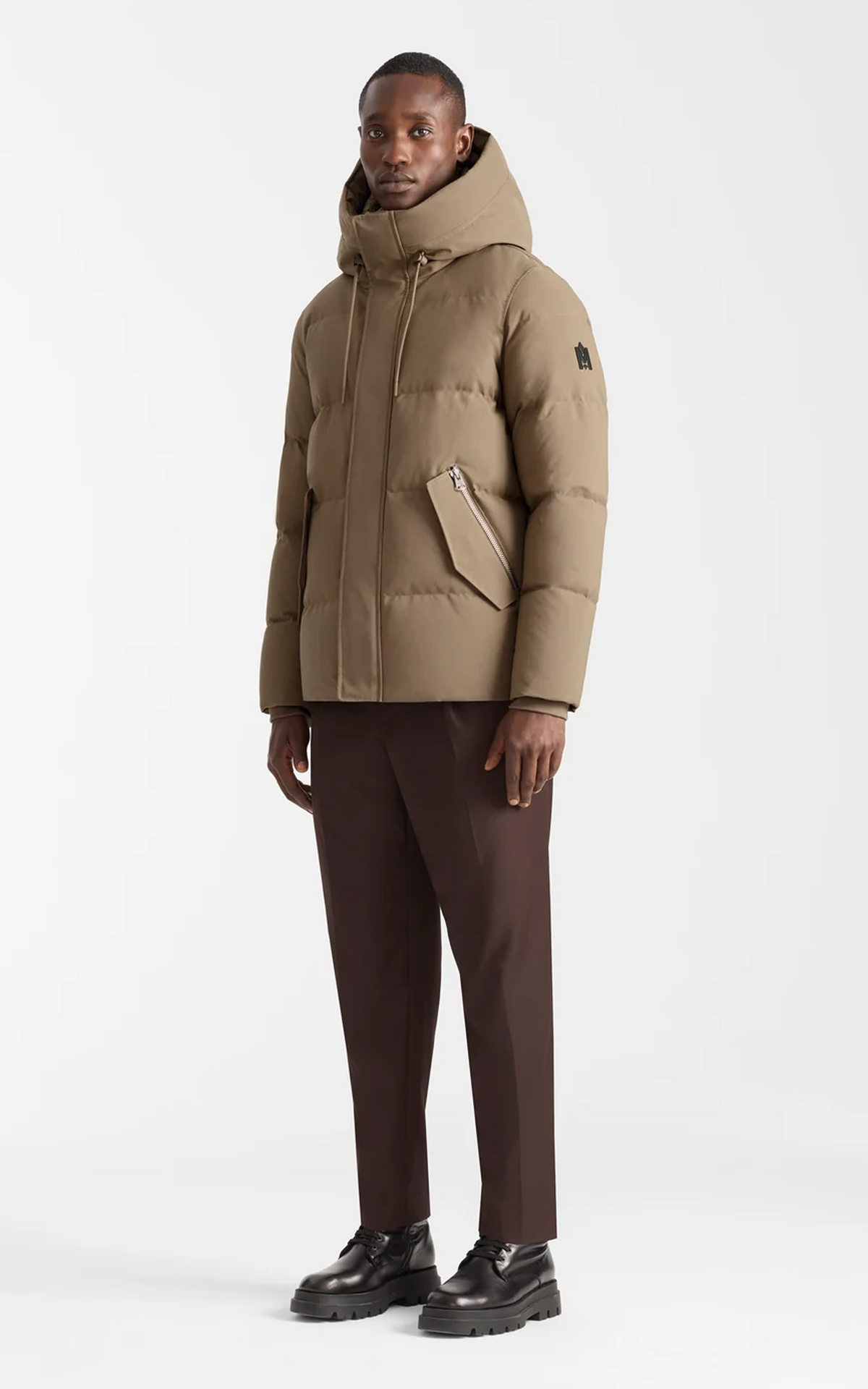Doudoune 2-en-1 Nordic Tech en duvet Graydon taupe 4