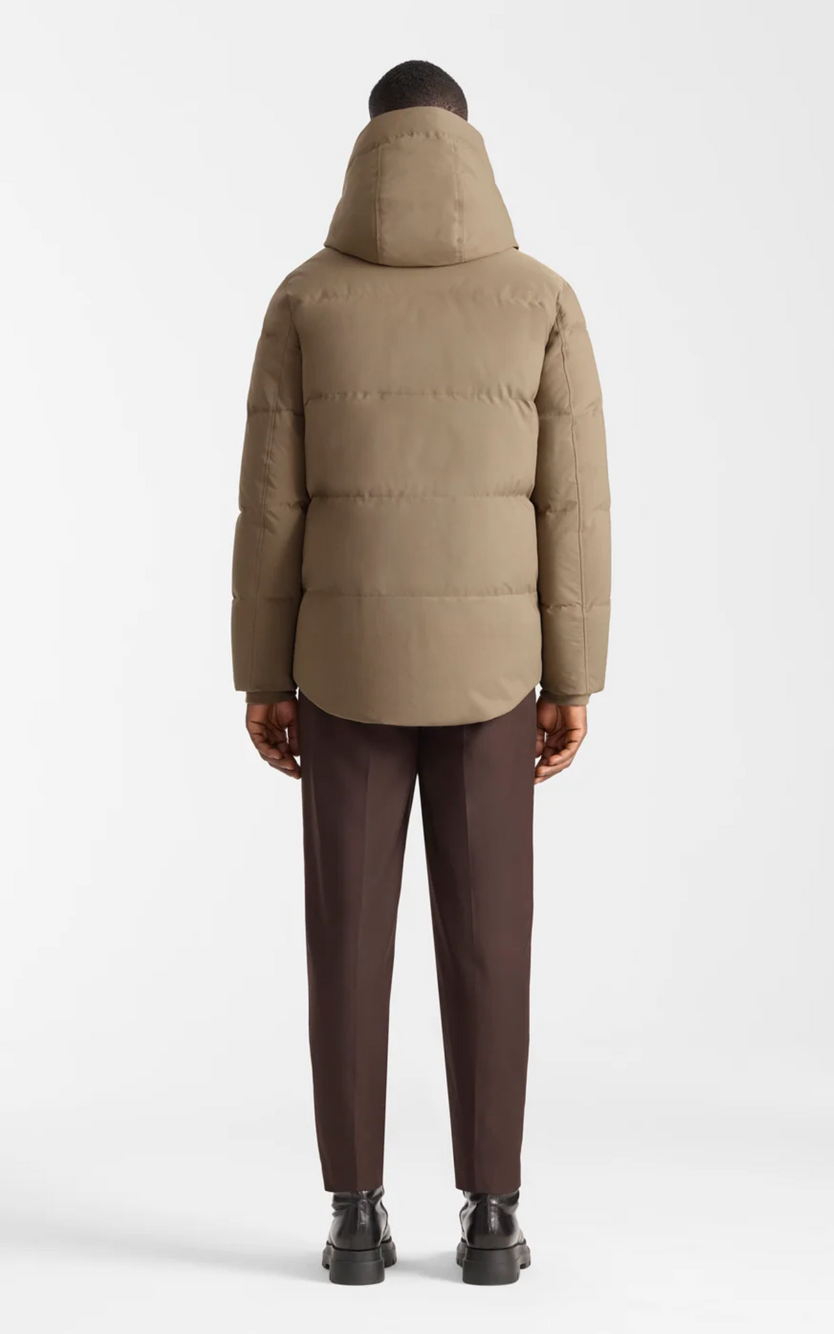 Doudoune 2-en-1 Nordic Tech en duvet Graydon taupe 5