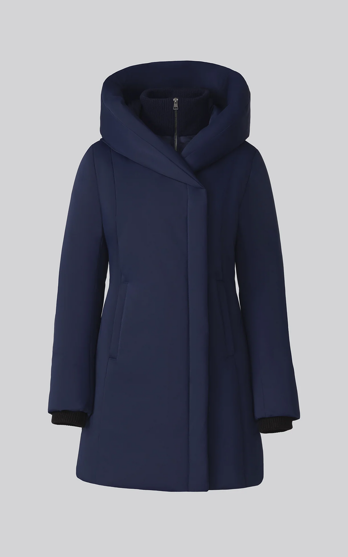 Doudoune en duvet Camelia-U bleu marine