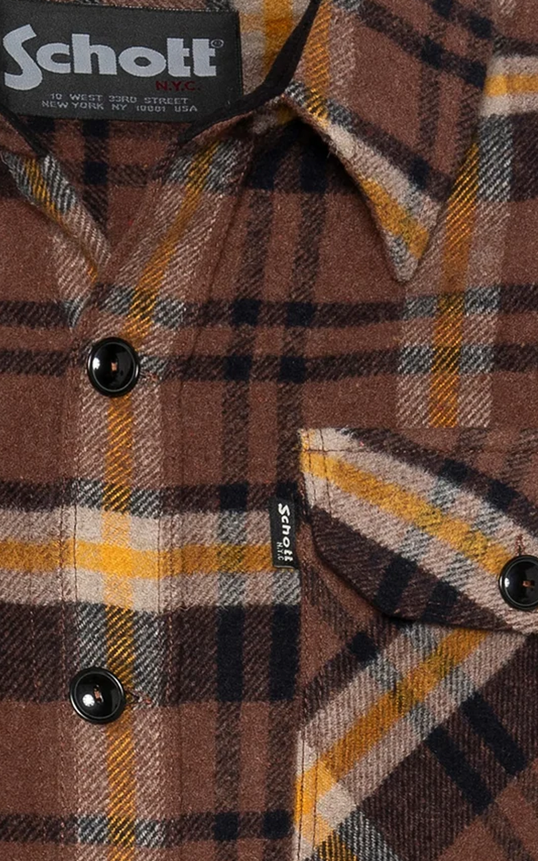 Chemise SHCARL4 café