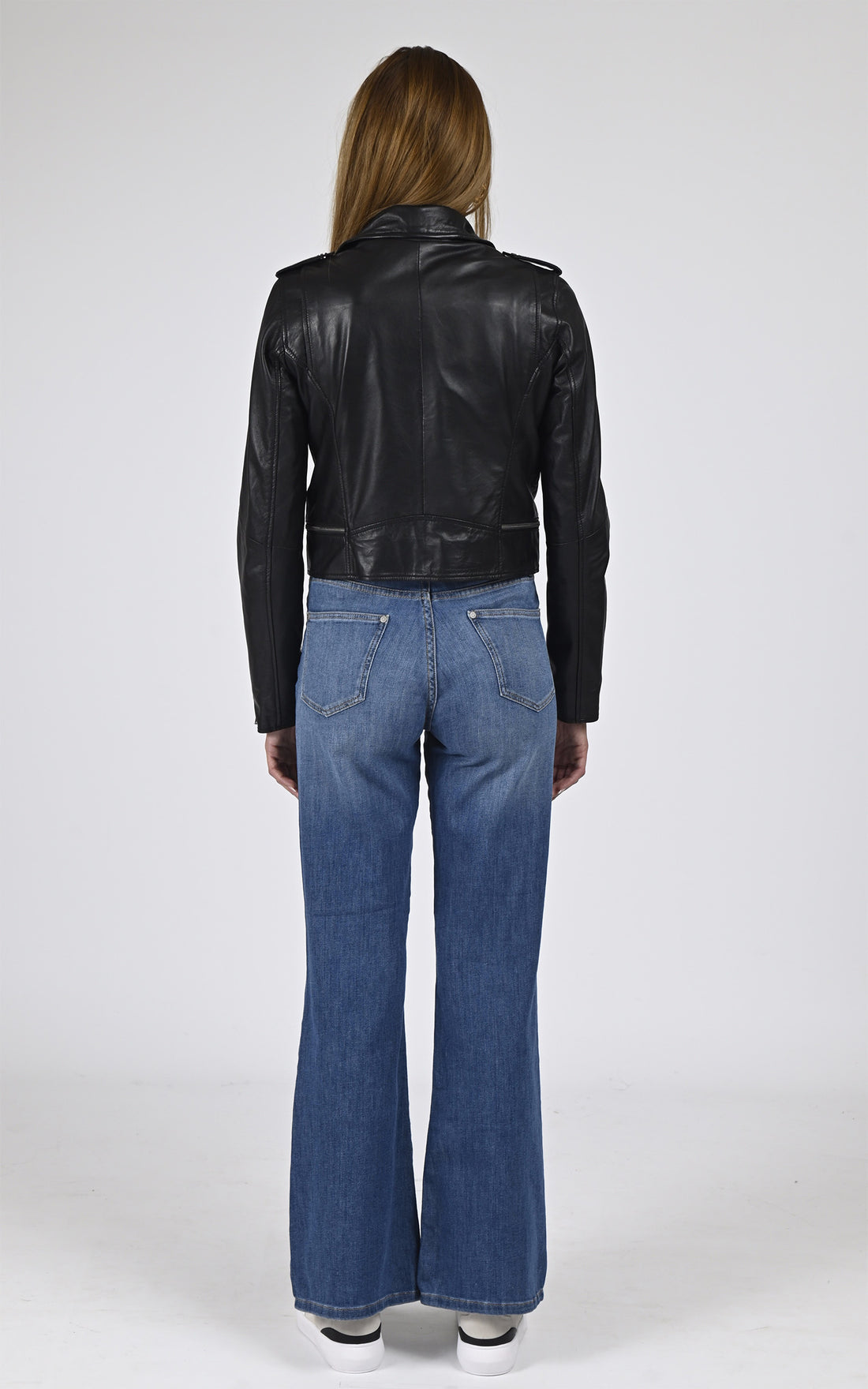 Blouson perfecto cuir Yoko noir