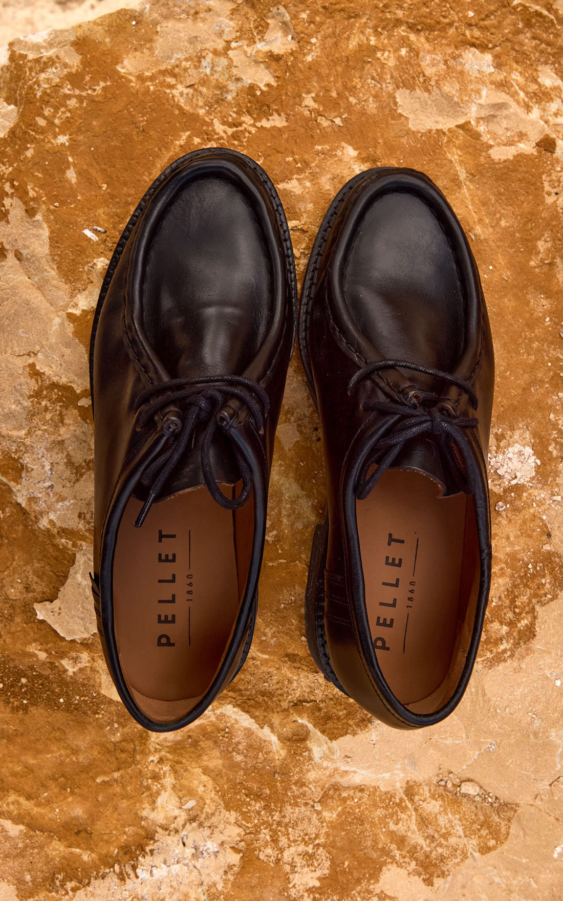A &quot;MACHO&quot; Noir Pellet Chaussures Homme closed photo