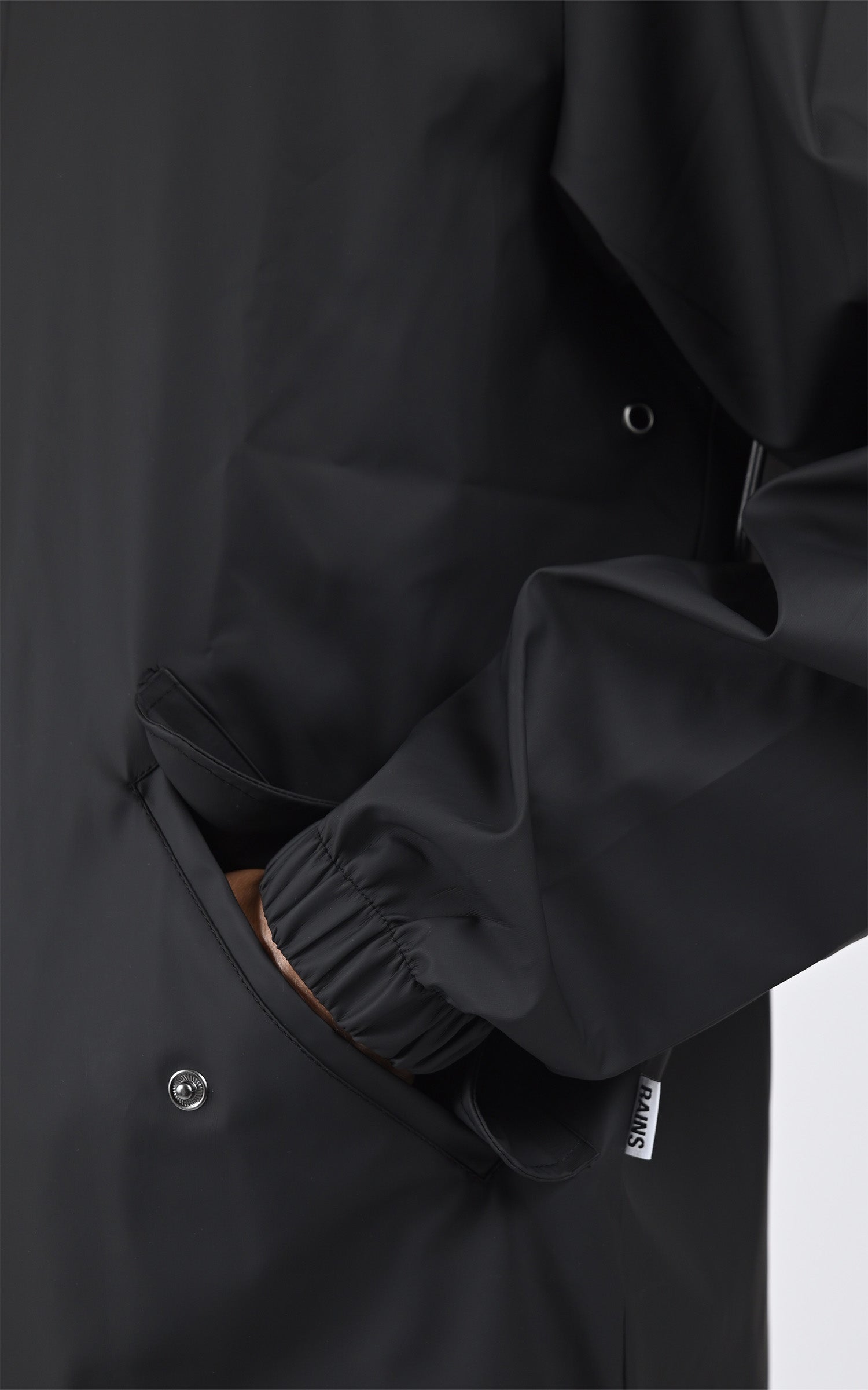 Imperméable court Fishtail 18010 mixte noir 5