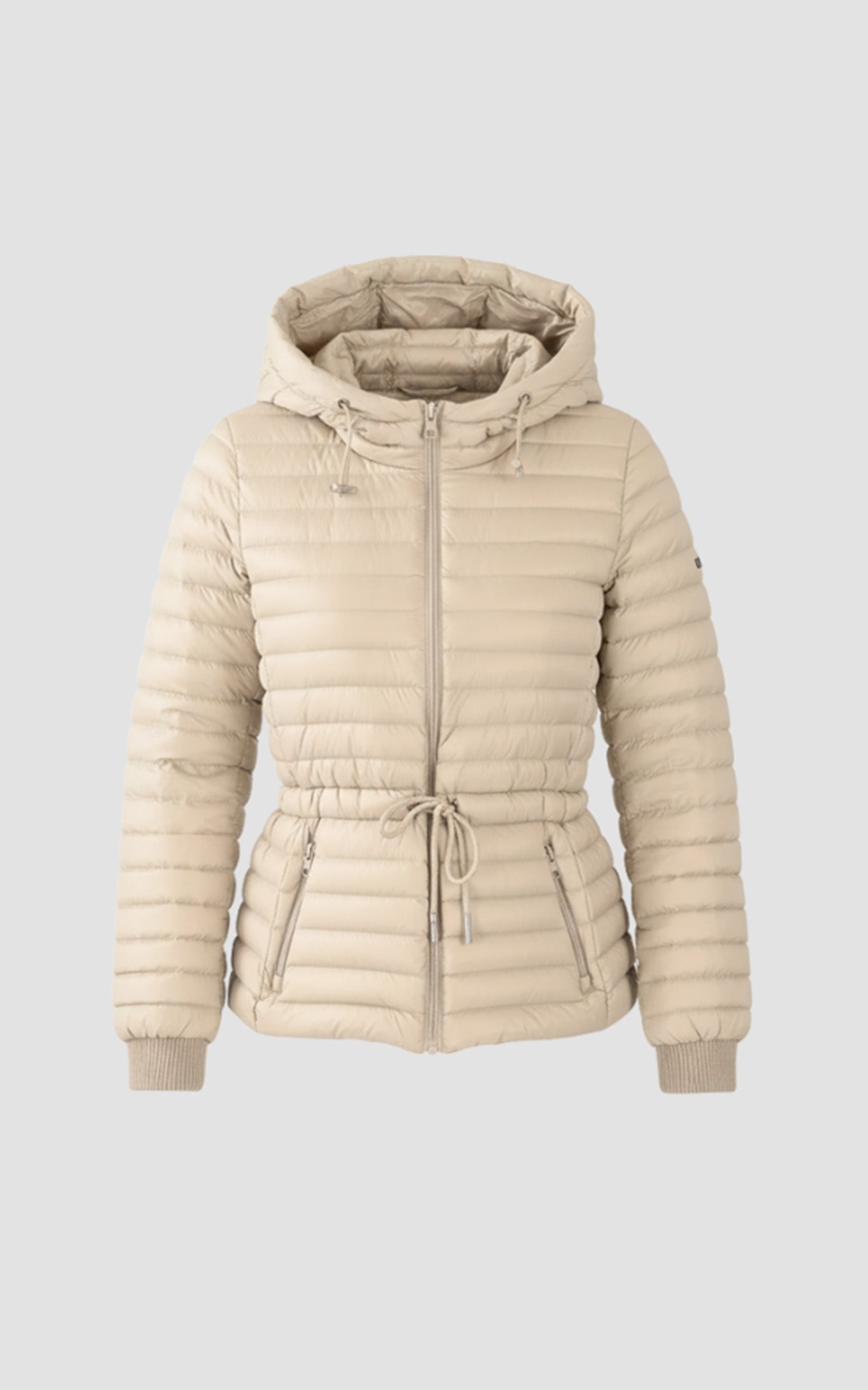Doudoune fine beige 6