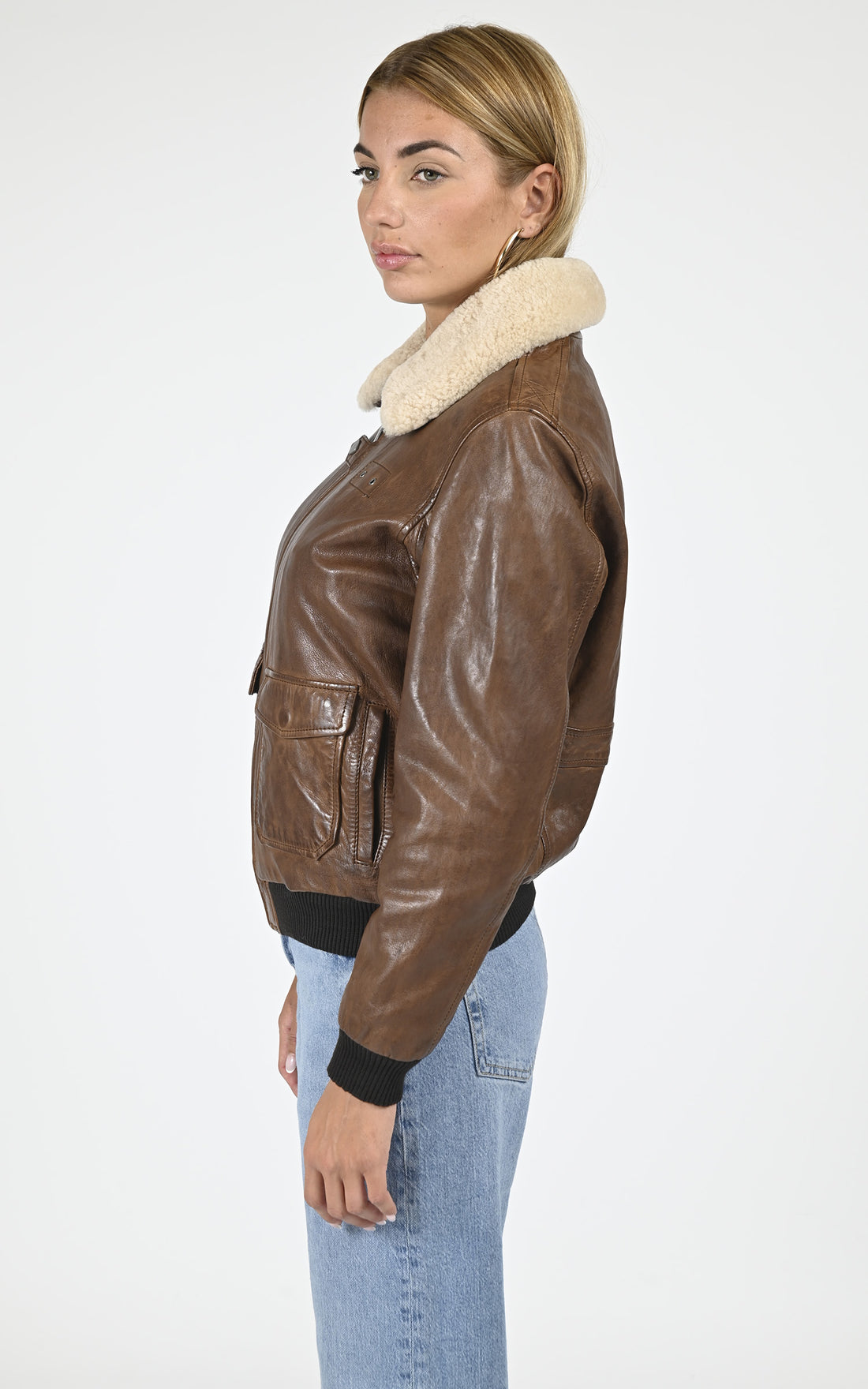 Blouson aviateur Air Pilot cuir d&