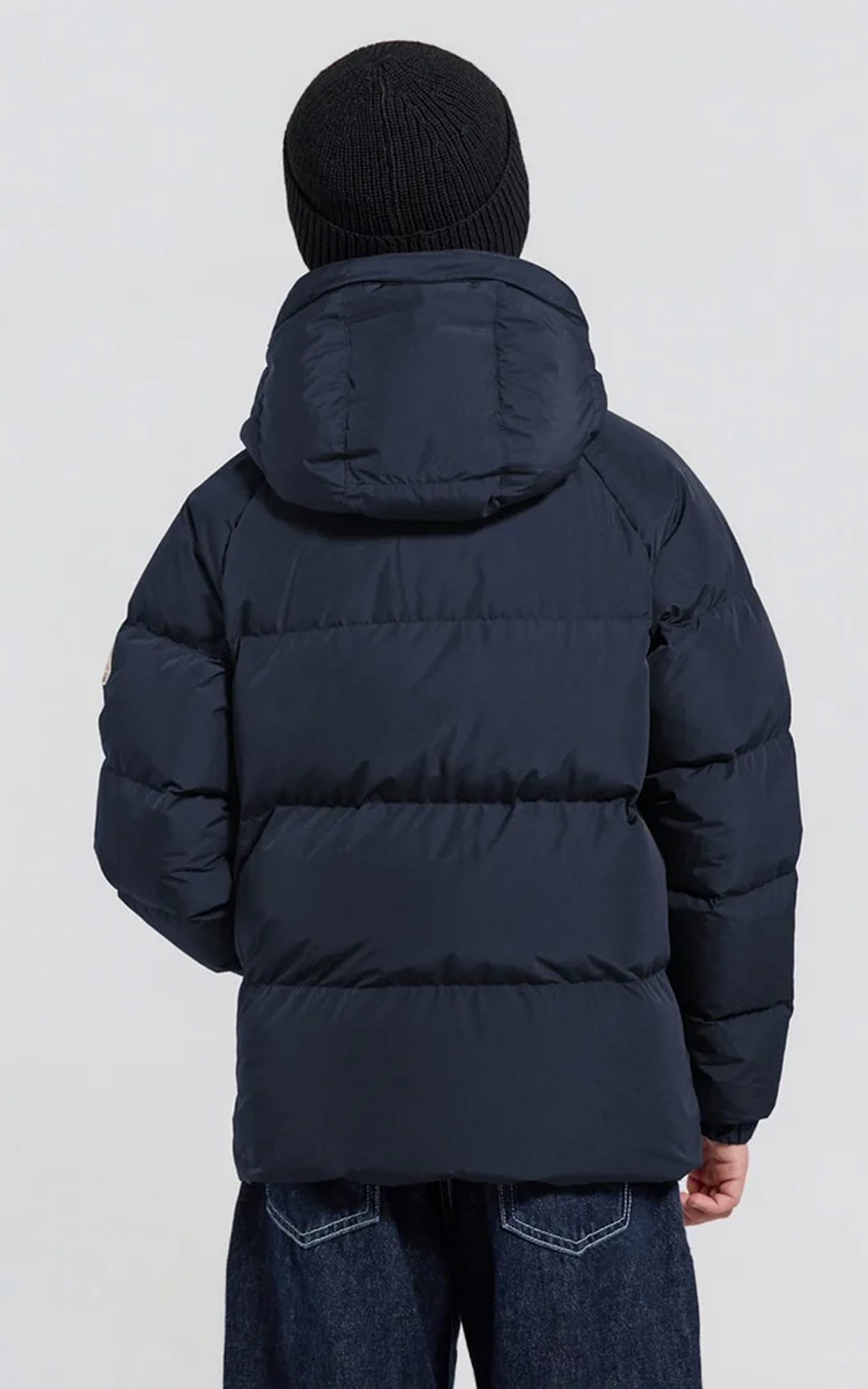 Doudoune à capuche Sten Smooth mixte bleu foncé 8