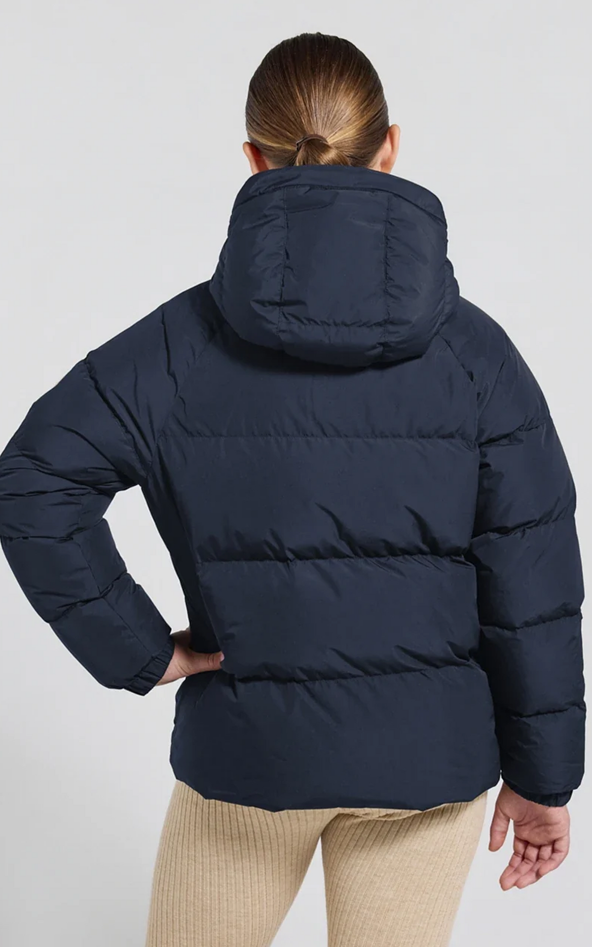 Doudoune à capuche Sten Smooth mixte bleu foncé