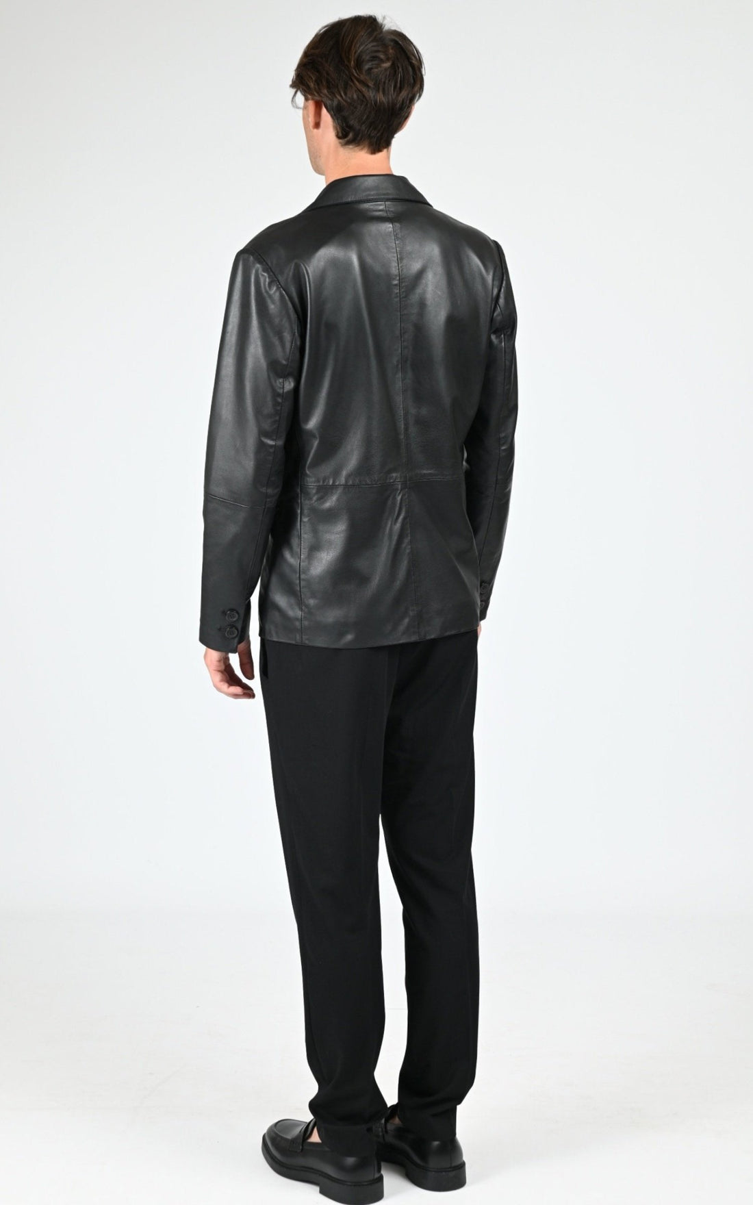 A &quot;RAFEL&quot; Noir La Canadienne Blazer Homme opened photo