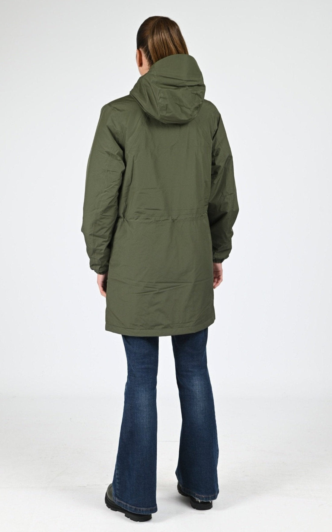 Parka Textile Mixte Aigle, modèle Rain pack warm aiw25uoui006 de couleur avocat