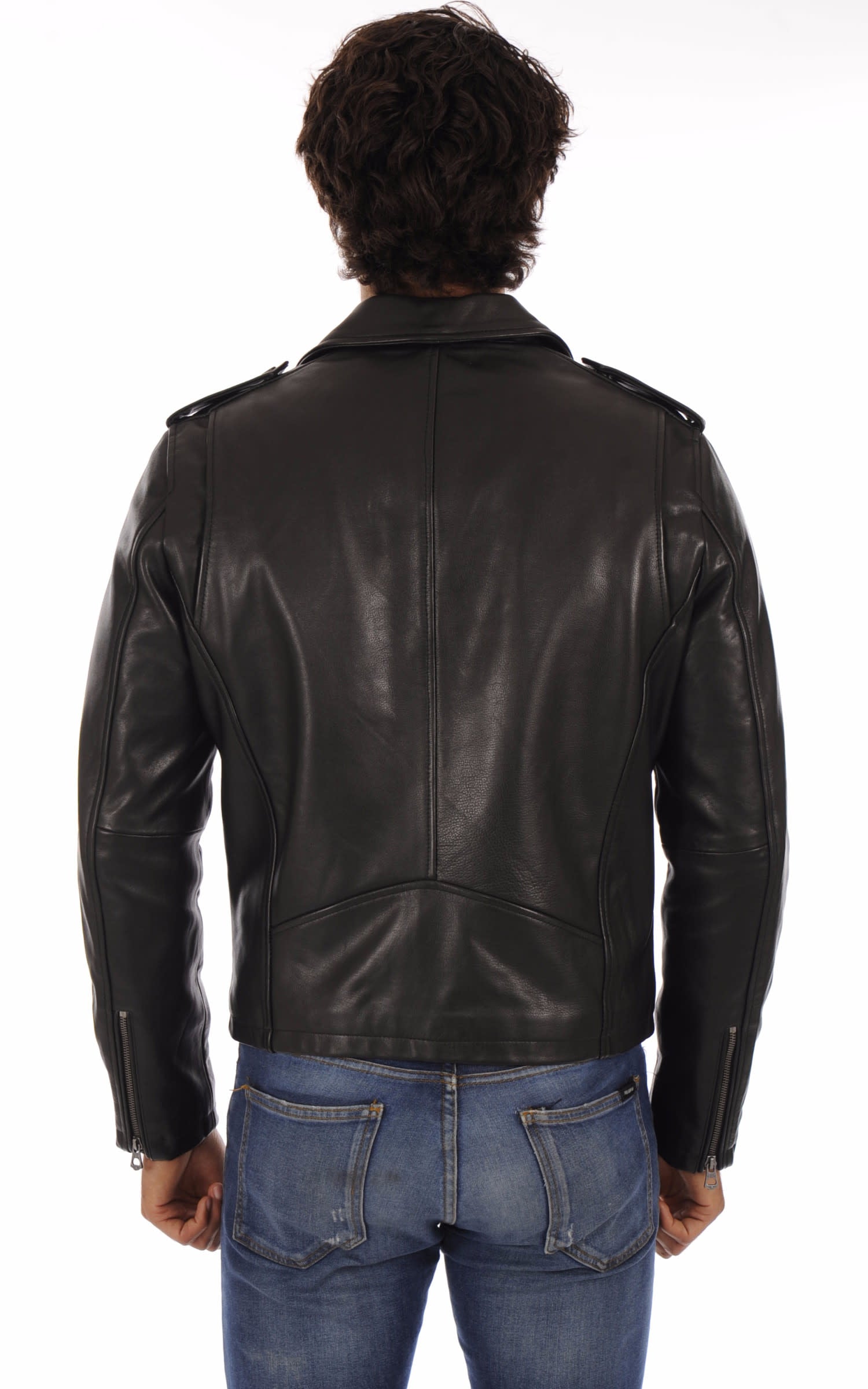 Perfecto Cuir Homme Daytona 73, modèle Rick 100968 de couleur noir 4