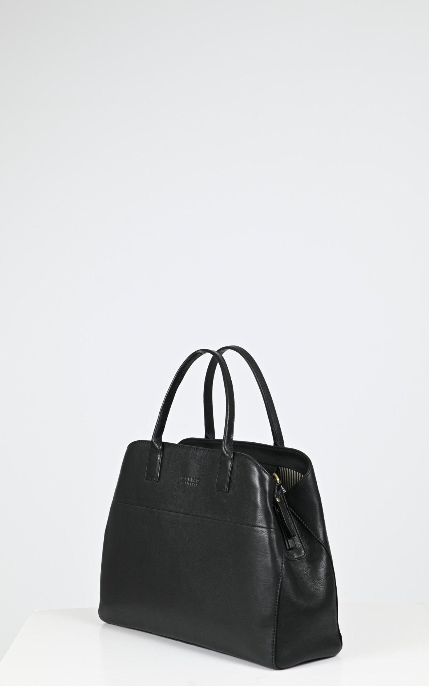 Sac Cuir Mixte O My Bag, modèle Rita de couleur black
